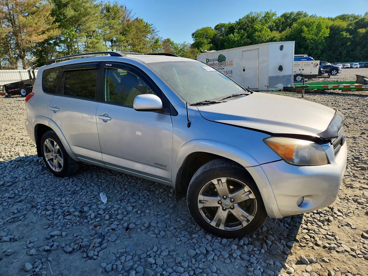 2006 Toyota Rav4 Sport Silver vin: JTMBD32V065028836