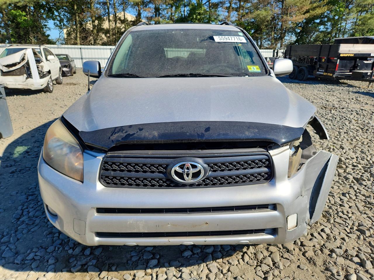 2006 Toyota Rav4 Sport Silver vin: JTMBD32V065028836