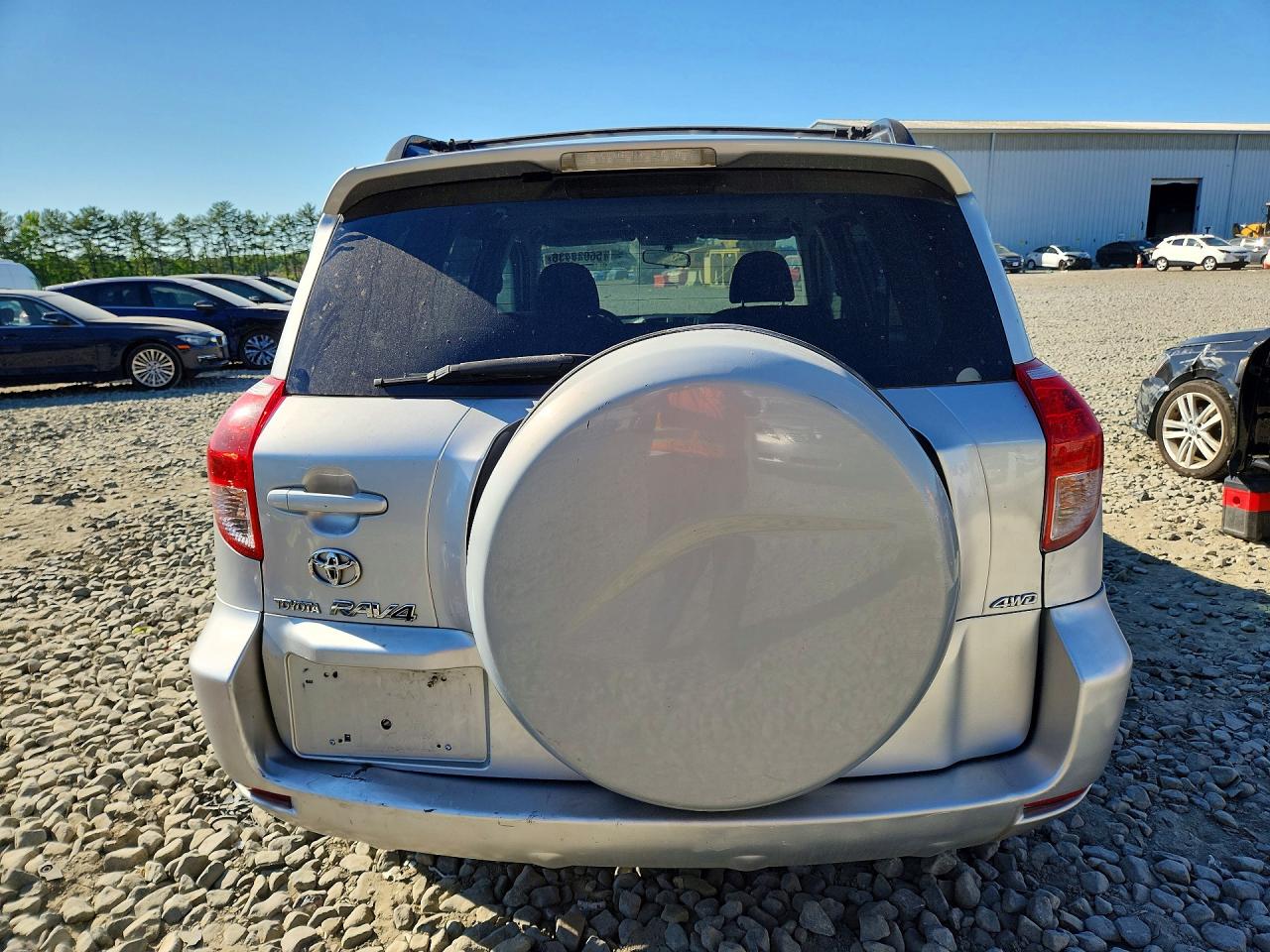 2006 Toyota Rav4 Sport Silver vin: JTMBD32V065028836