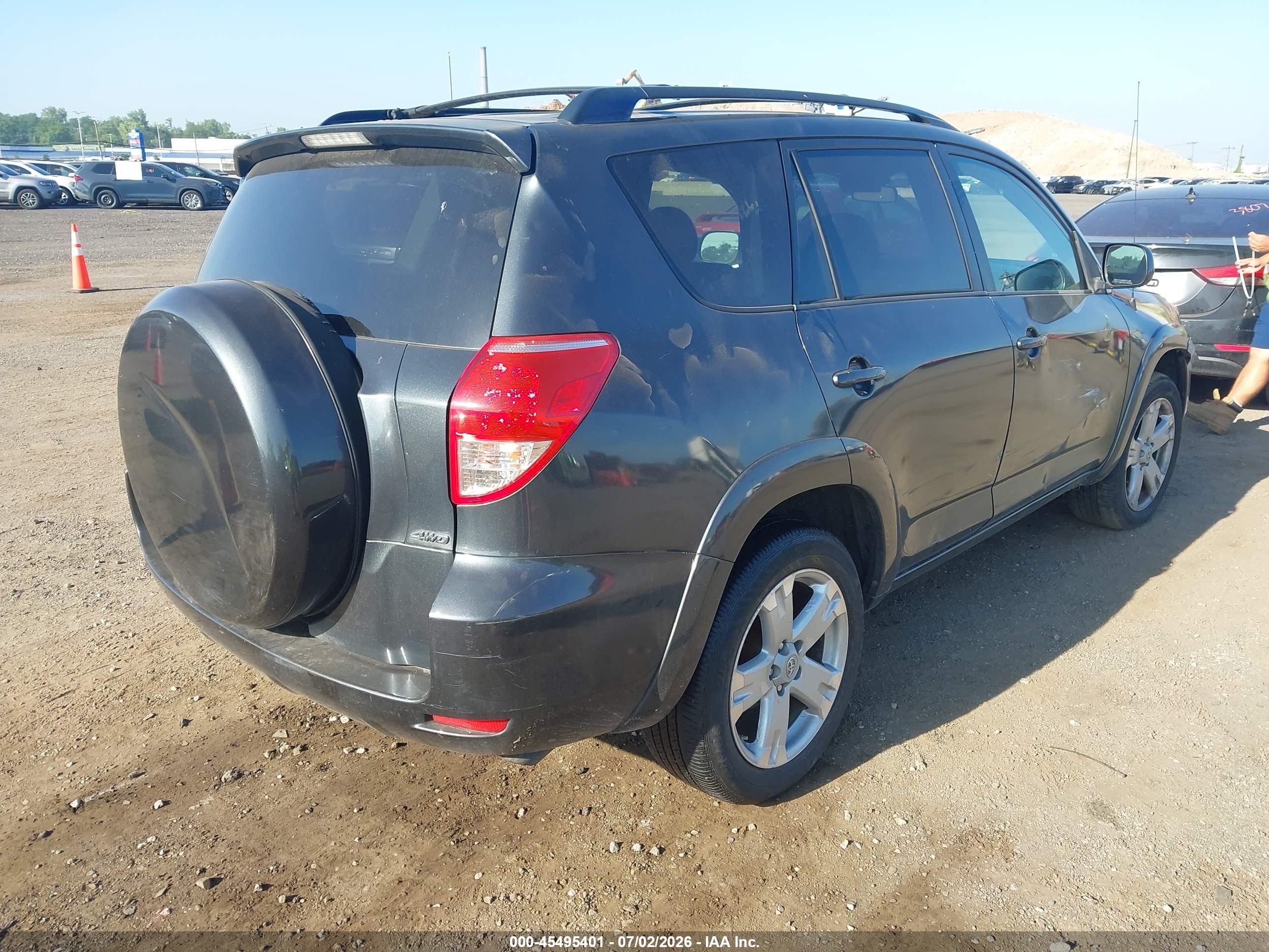 2006 Toyota Rav4 Sport Gray vin: JTMBD32V066013120