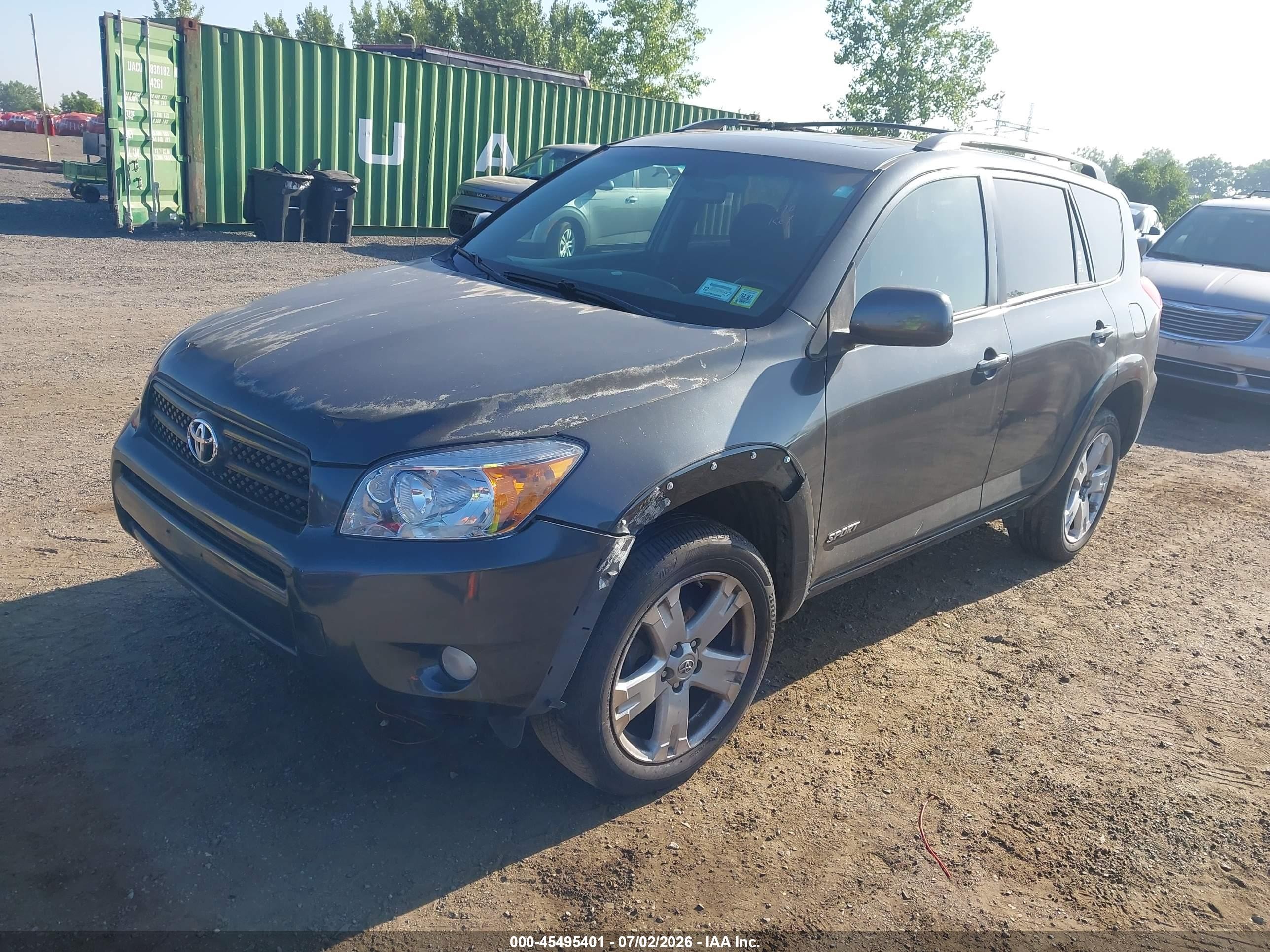 2006 Toyota Rav4 Sport Gray vin: JTMBD32V066013120