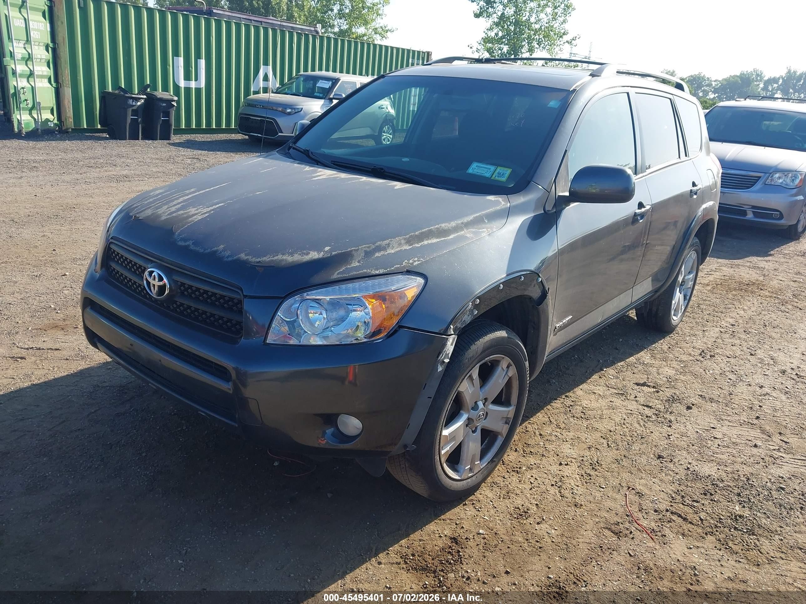 2006 Toyota Rav4 Sport Gray vin: JTMBD32V066013120