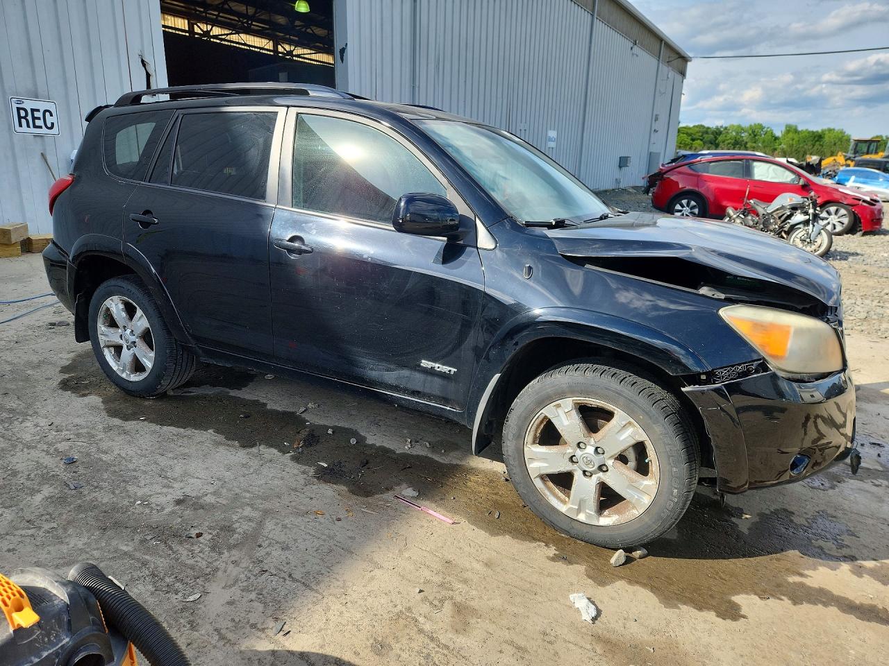 2007 Toyota Rav4 Sport Black vin: JTMBD32V075106520