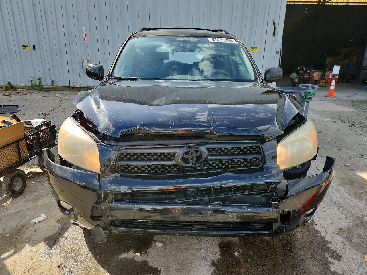 2007 Toyota Rav4 Sport Black vin: JTMBD32V075106520