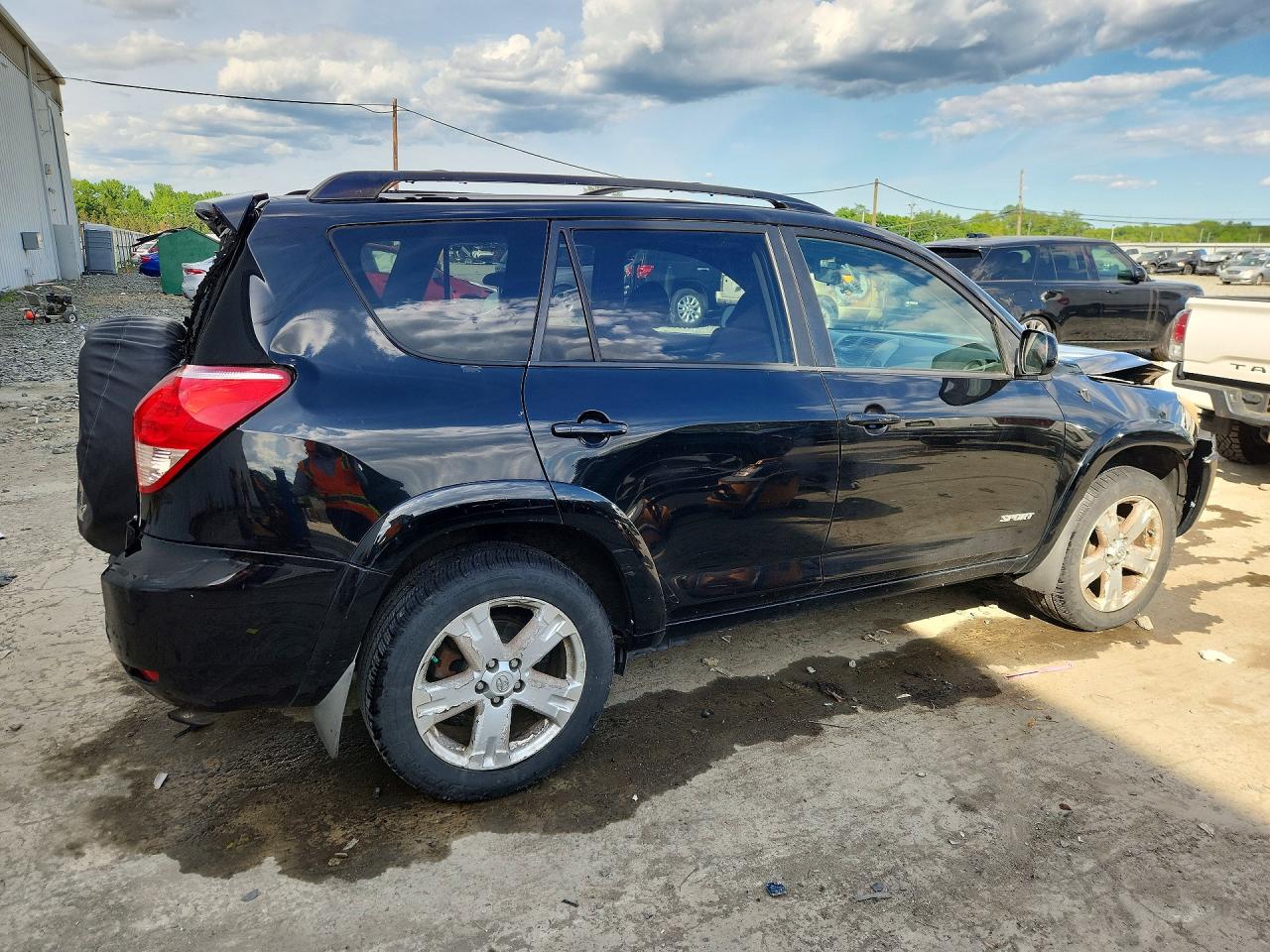 2007 Toyota Rav4 Sport Black vin: JTMBD32V075106520