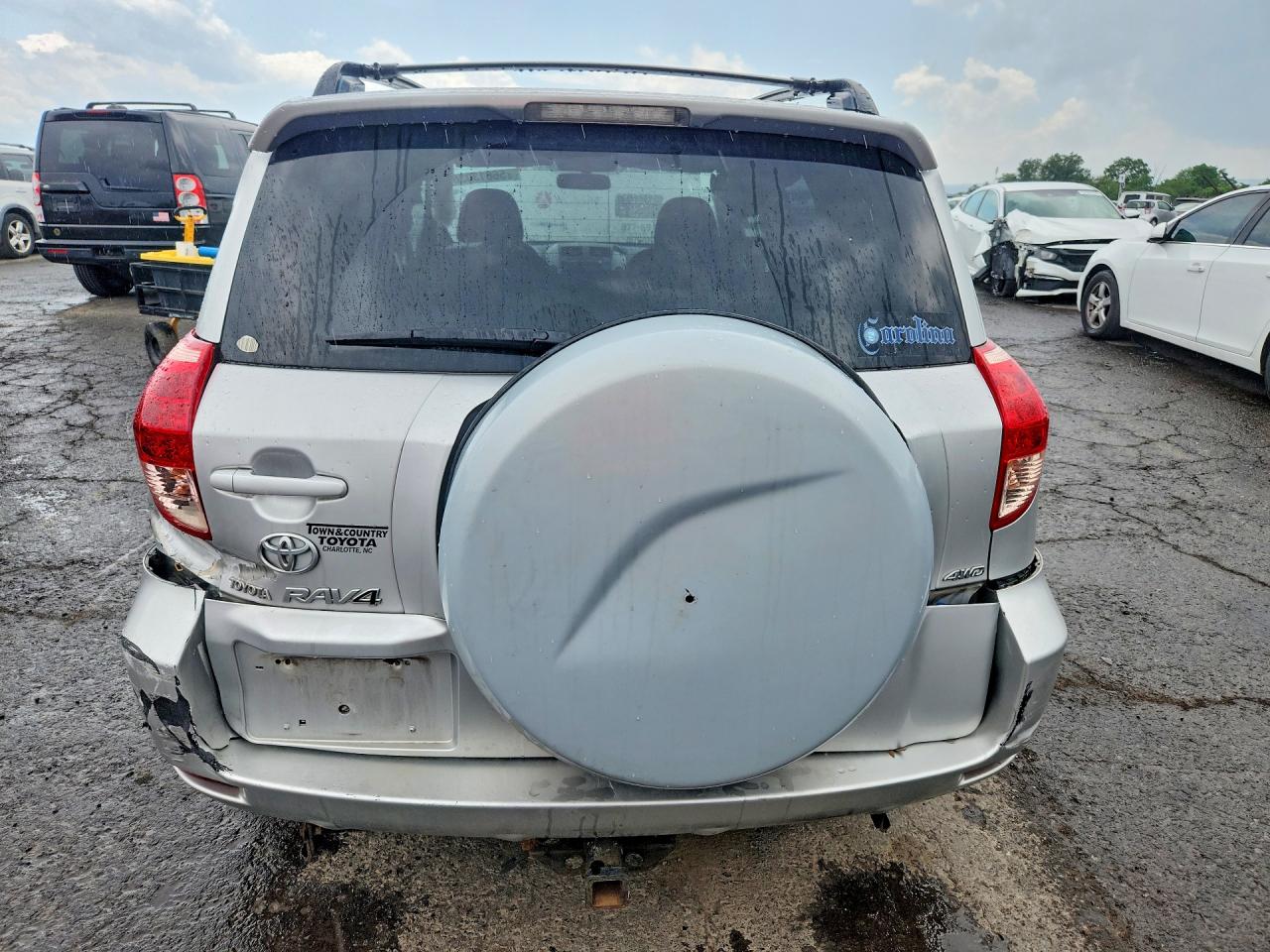 2007 Toyota Rav4 Sports Silver vin: JTMBD32V076029240