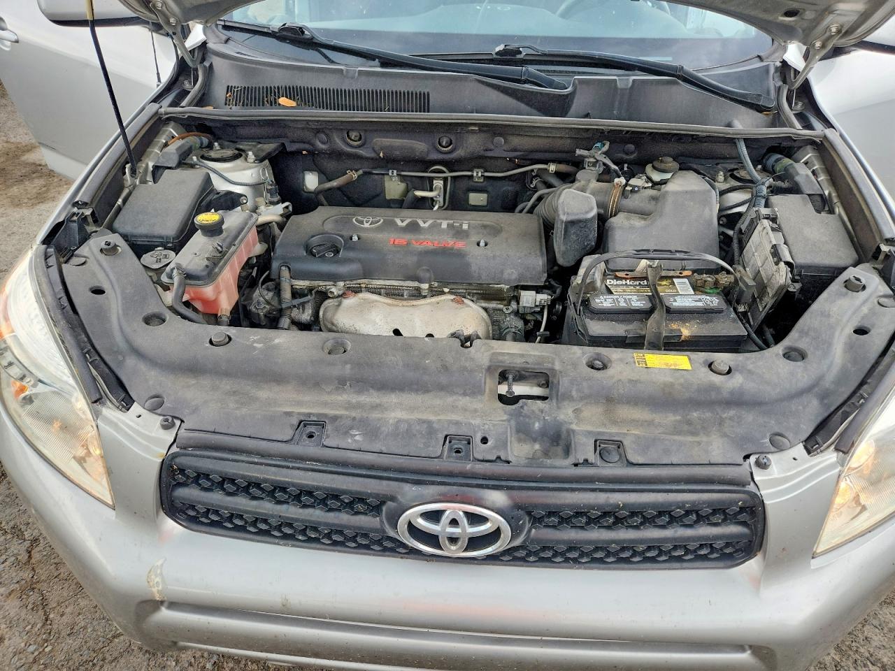 2007 Toyota Rav4 Sports Silver vin: JTMBD32V076029240