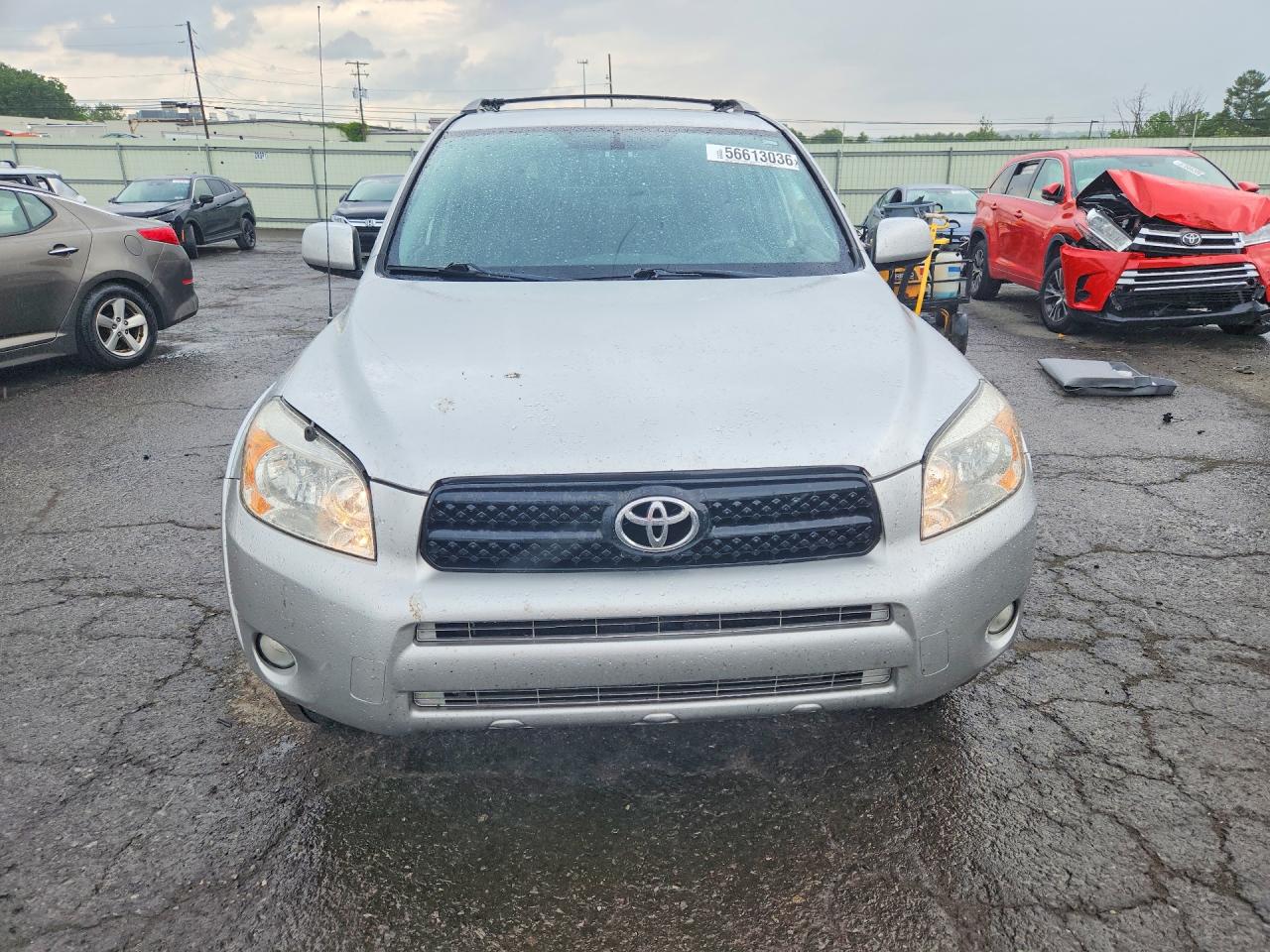 2007 Toyota Rav4 Sports Silver vin: JTMBD32V076029240