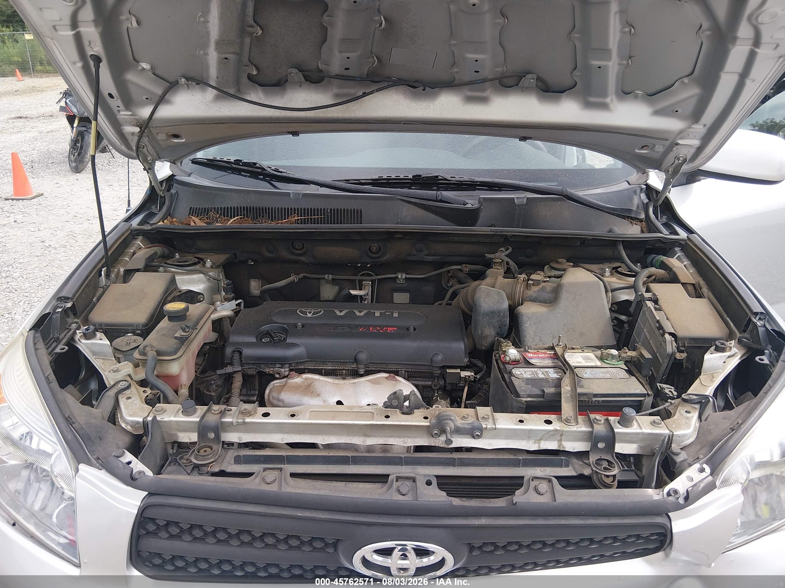 2007 Toyota Rav4 Sport Silver vin: JTMBD32V076048404