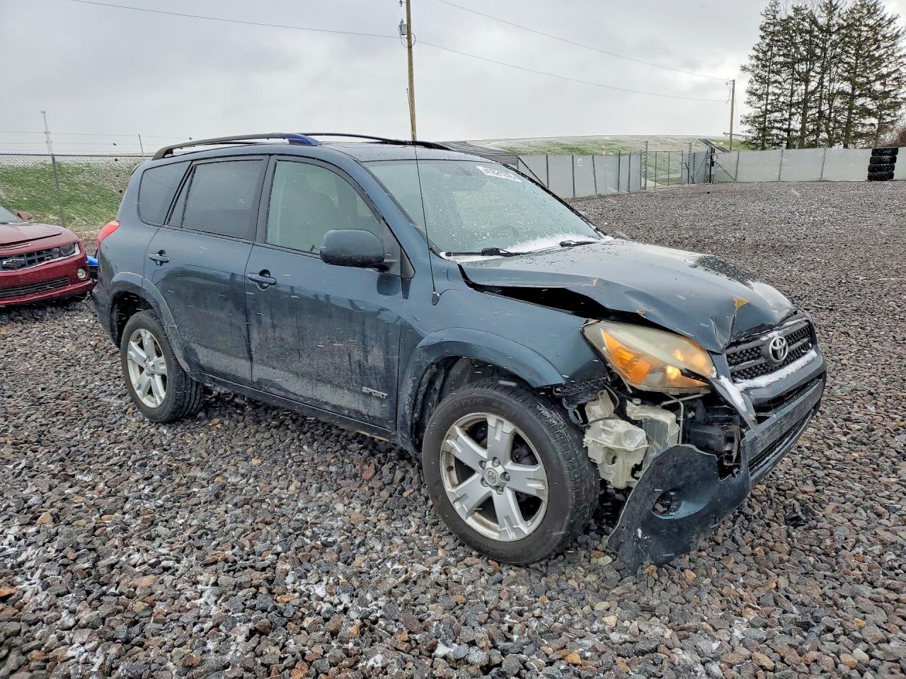 2008 Toyota Rav4 Sport Green vin: JTMBD32V086069657