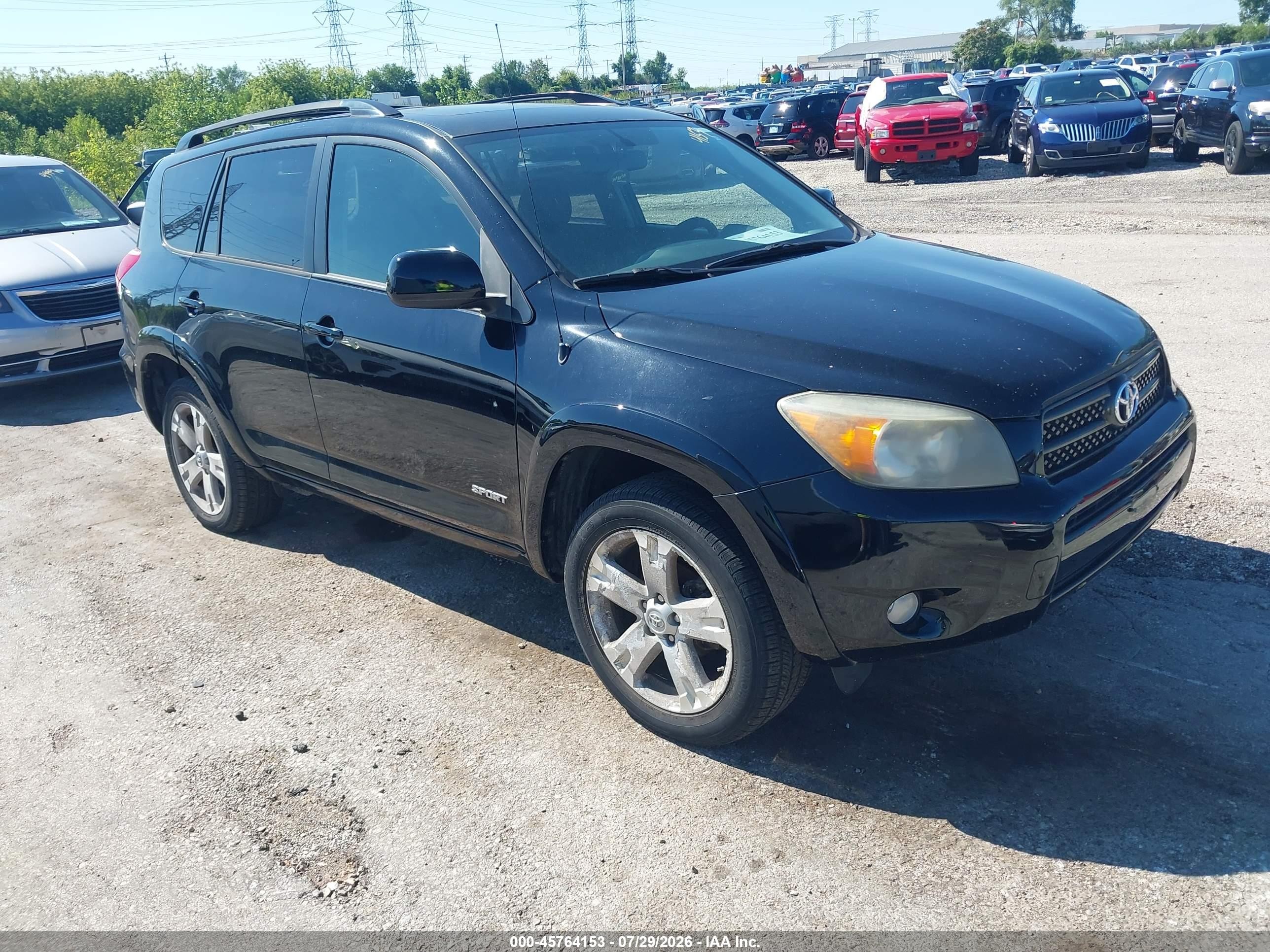 2006 Toyota Rav4 Sport Серый vin: JTMBD32V165005386
