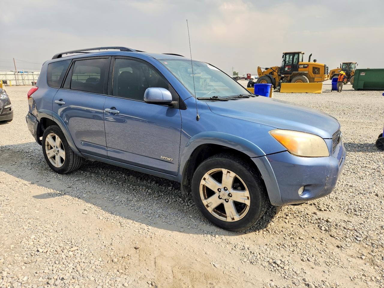2007 Toyota Rav4 Sport Blue vin: JTMBD32V175114903