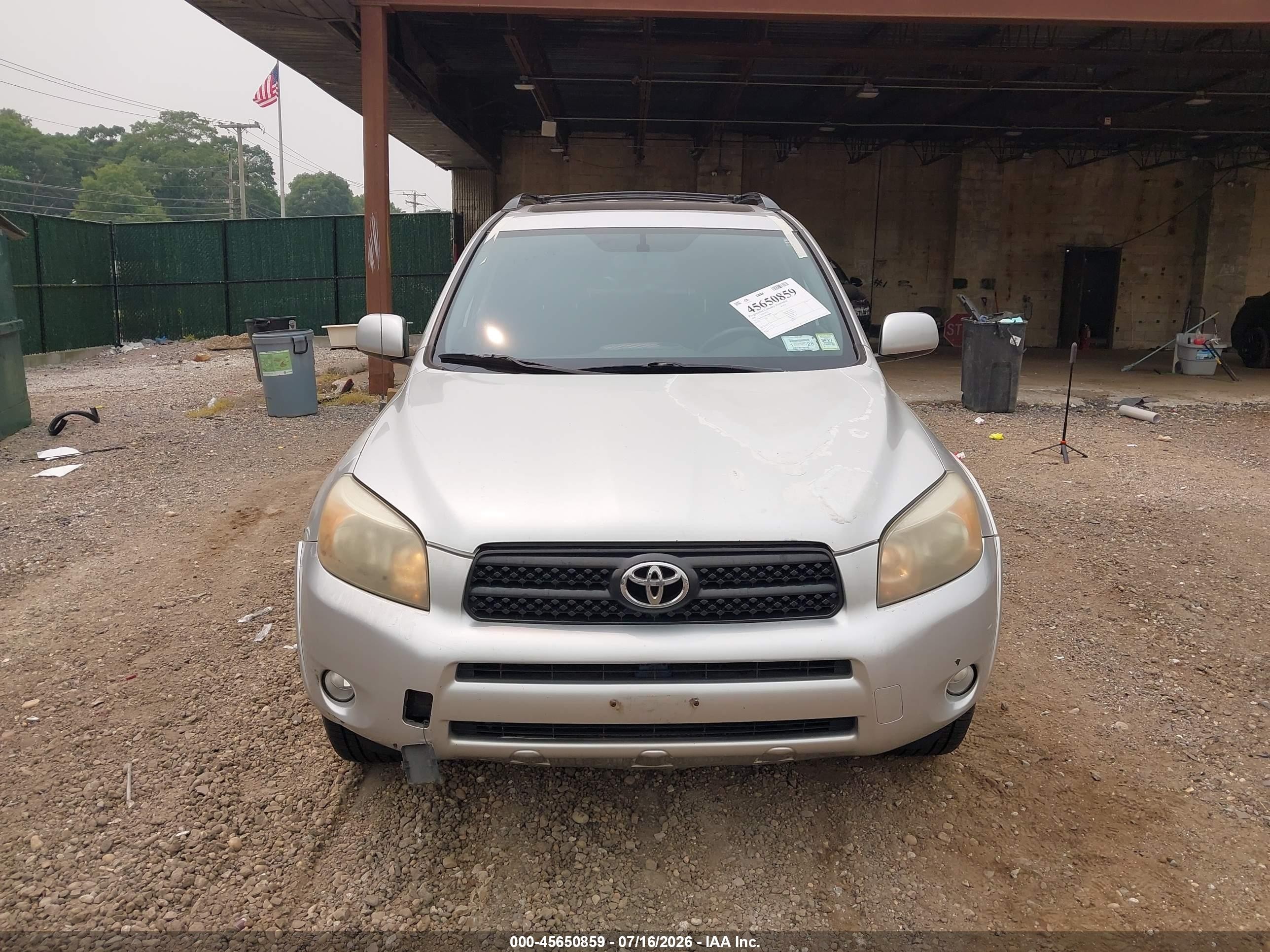 2008 Toyota Rav4 Sport Gray vin: JTMBD32V186068484