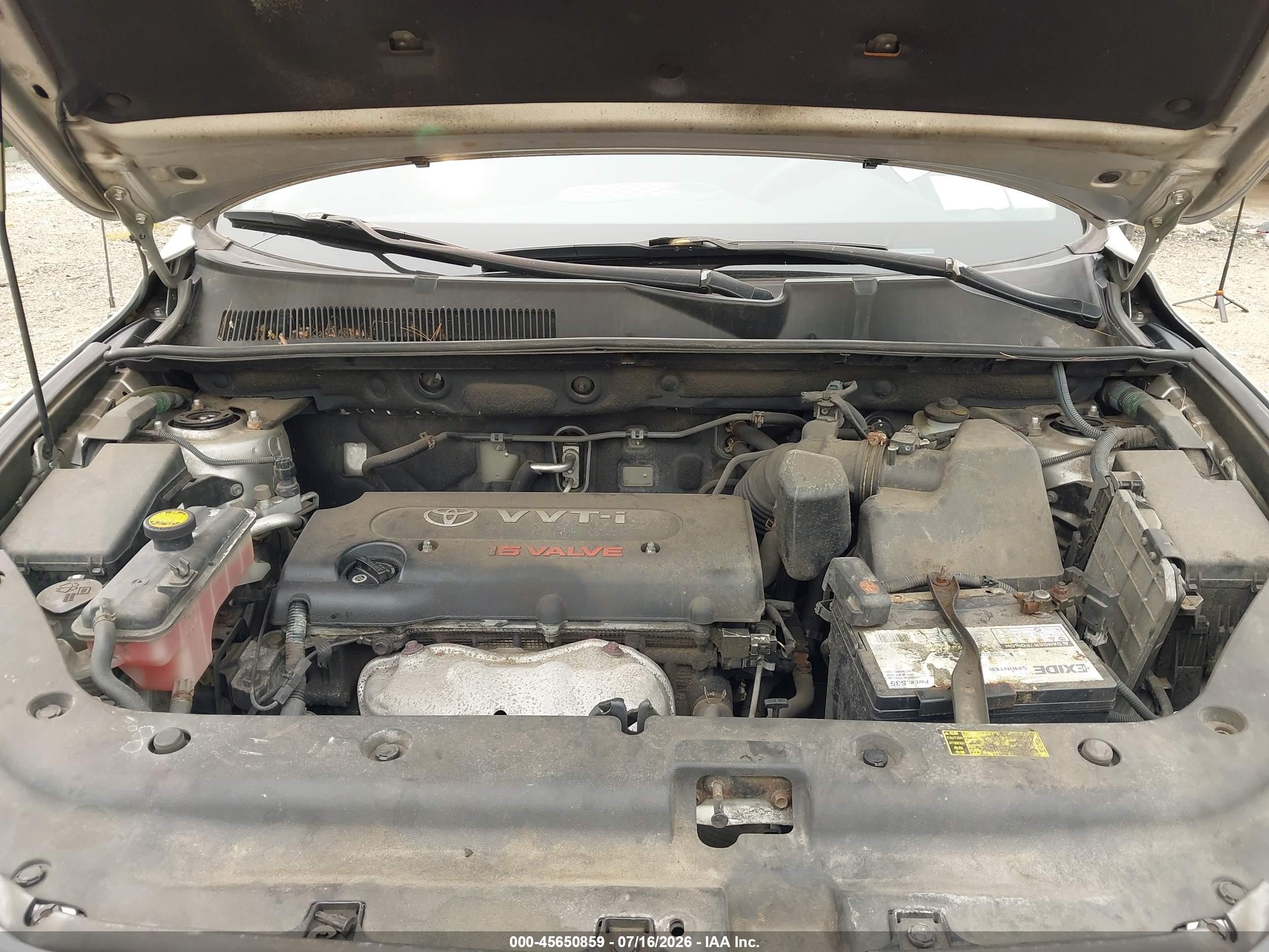 2008 Toyota Rav4 Sport Gray vin: JTMBD32V186068484