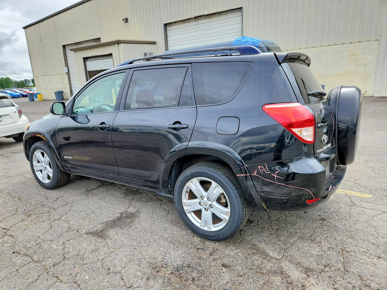 2007 Toyota Rav4 Sport Black vin: JTMBD32V276037534