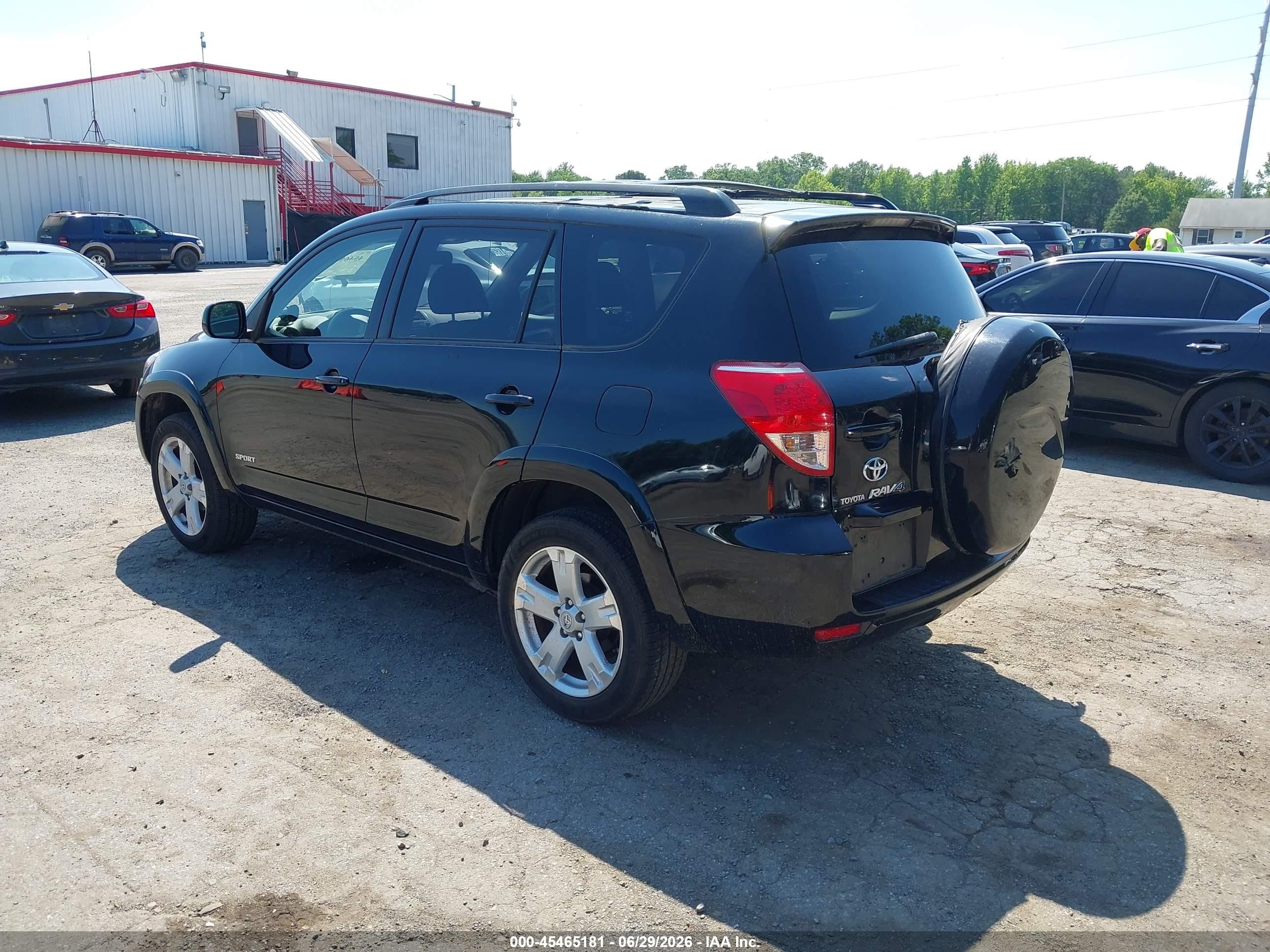 2006 Toyota Rav4 Sport Черный vin: JTMBD32V365030869