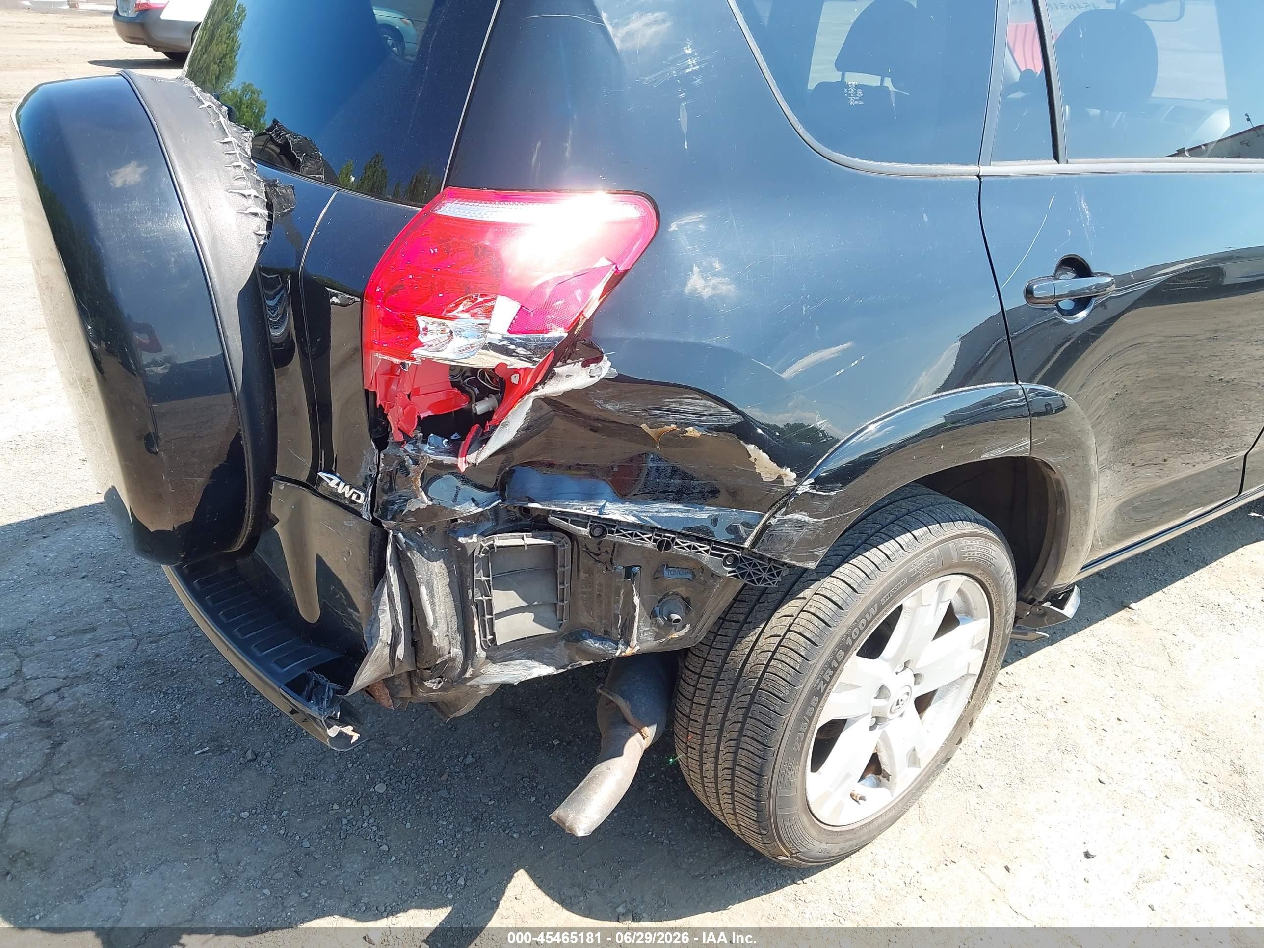 2006 Toyota Rav4 Sport Черный vin: JTMBD32V365030869