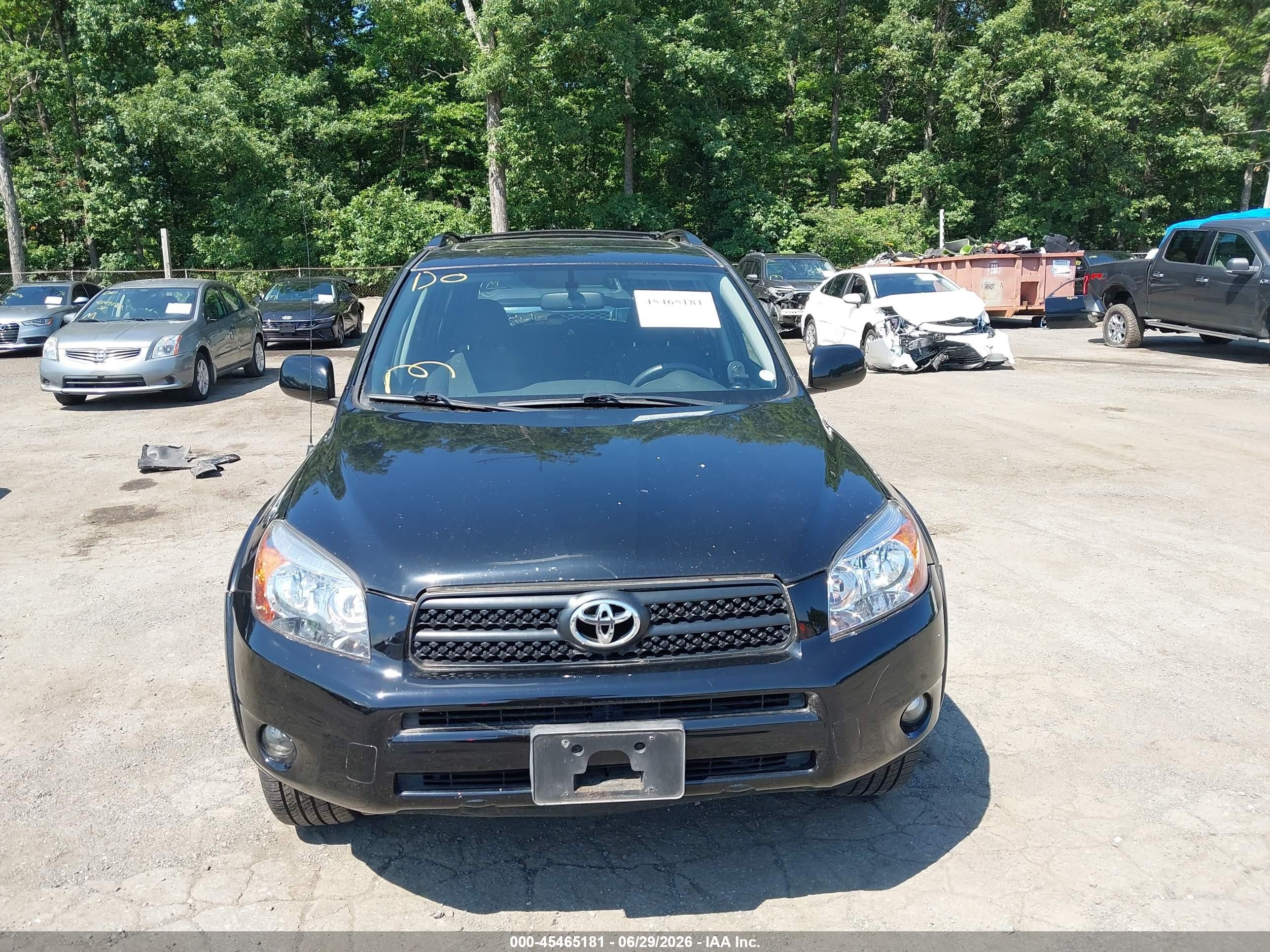 2006 Toyota Rav4 Sport Черный vin: JTMBD32V365030869