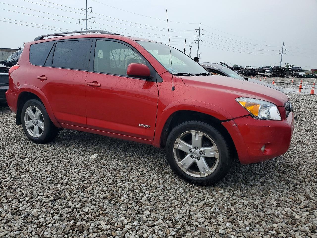 2006 Toyota Rav4 Sport Red vin: JTMBD32V366021633