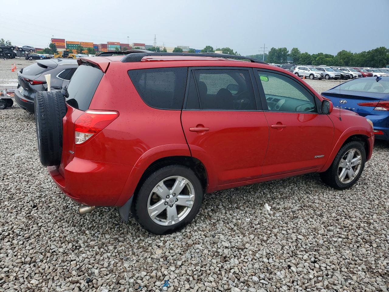2006 Toyota Rav4 Sport Red vin: JTMBD32V366021633