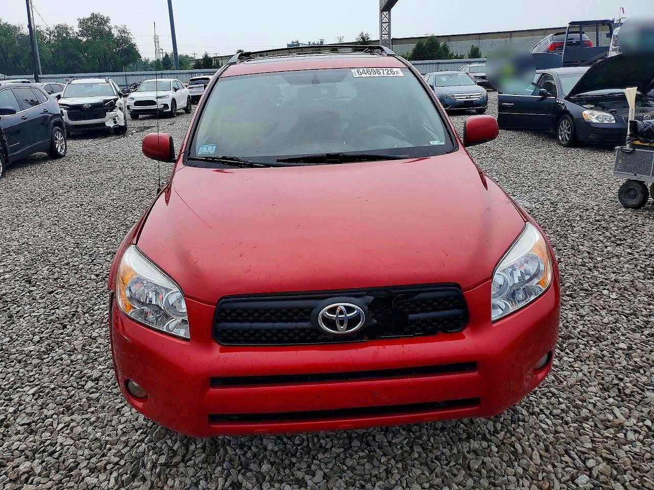 2006 Toyota Rav4 Sport Red vin: JTMBD32V366021633