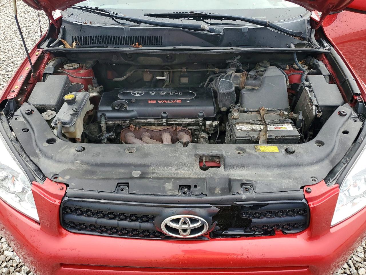 2006 Toyota Rav4 Sport Red vin: JTMBD32V366021633