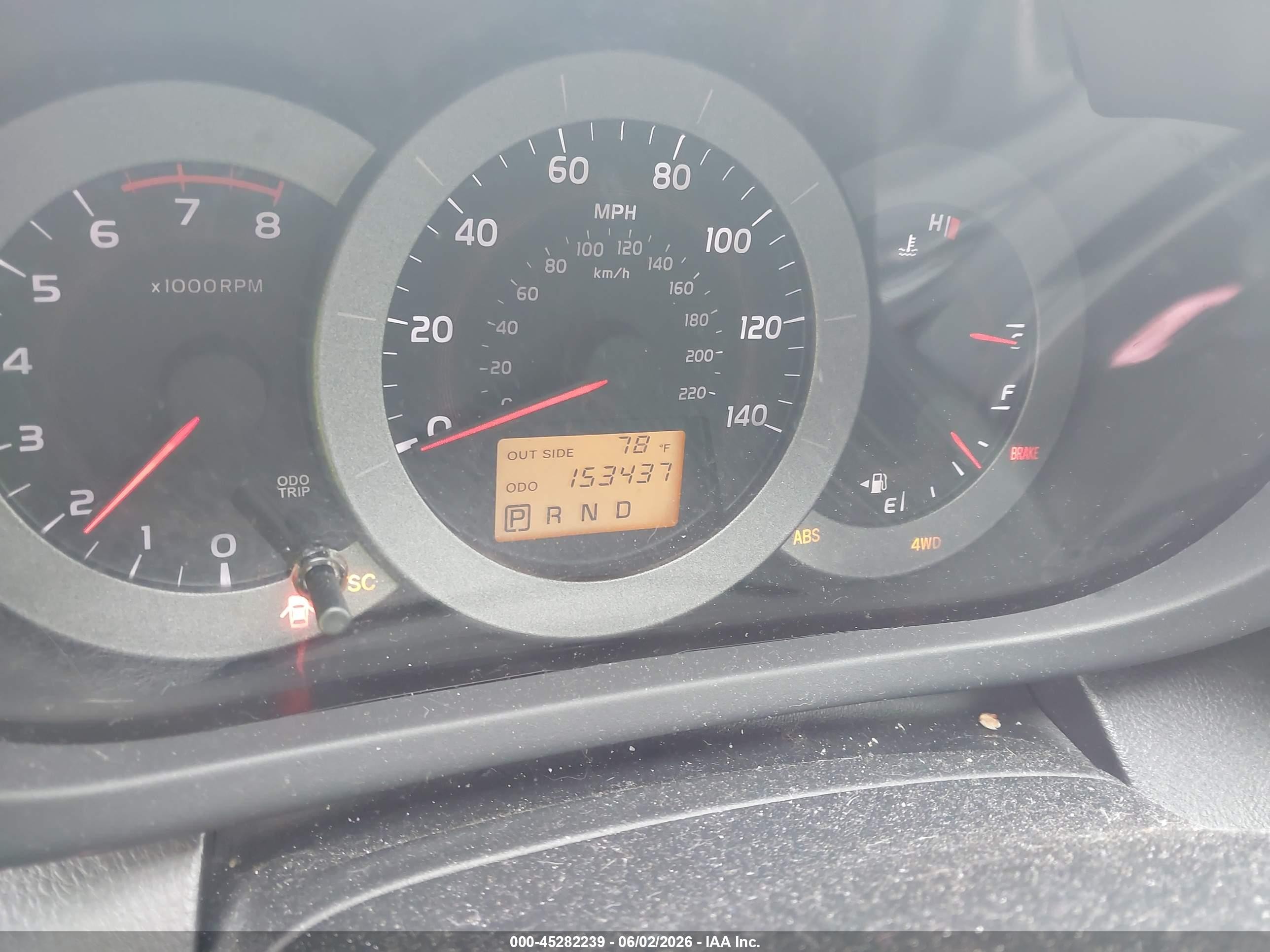 2007 Toyota Rav4 Sport White vin: JTMBD32V376051507