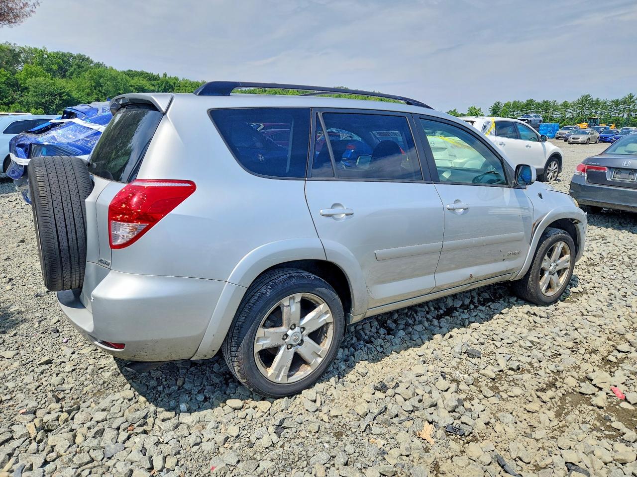 2006 Toyota Rav4 Sport Silver vin: JTMBD32V465014034