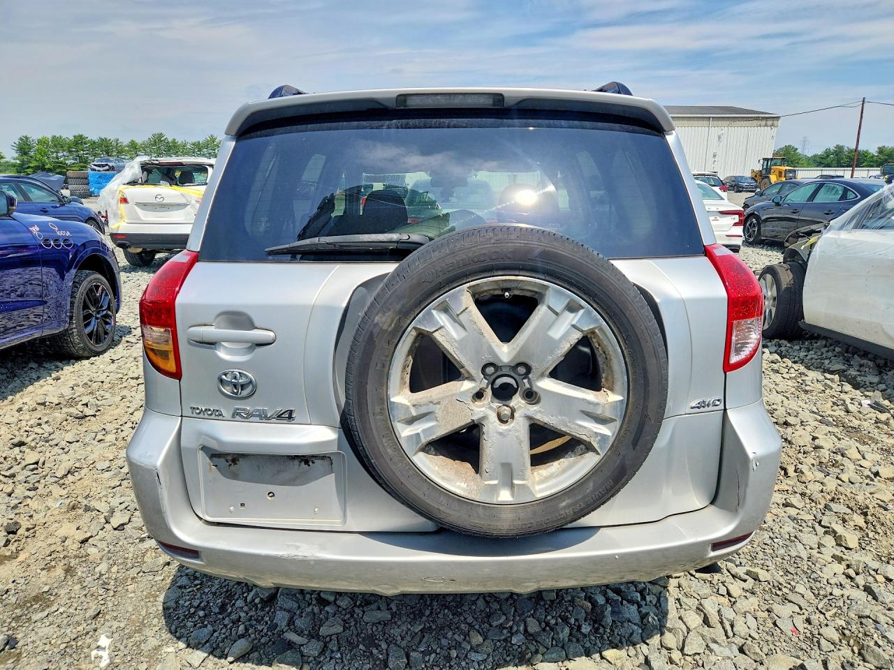 2006 Toyota Rav4 Sport Silver vin: JTMBD32V465014034
