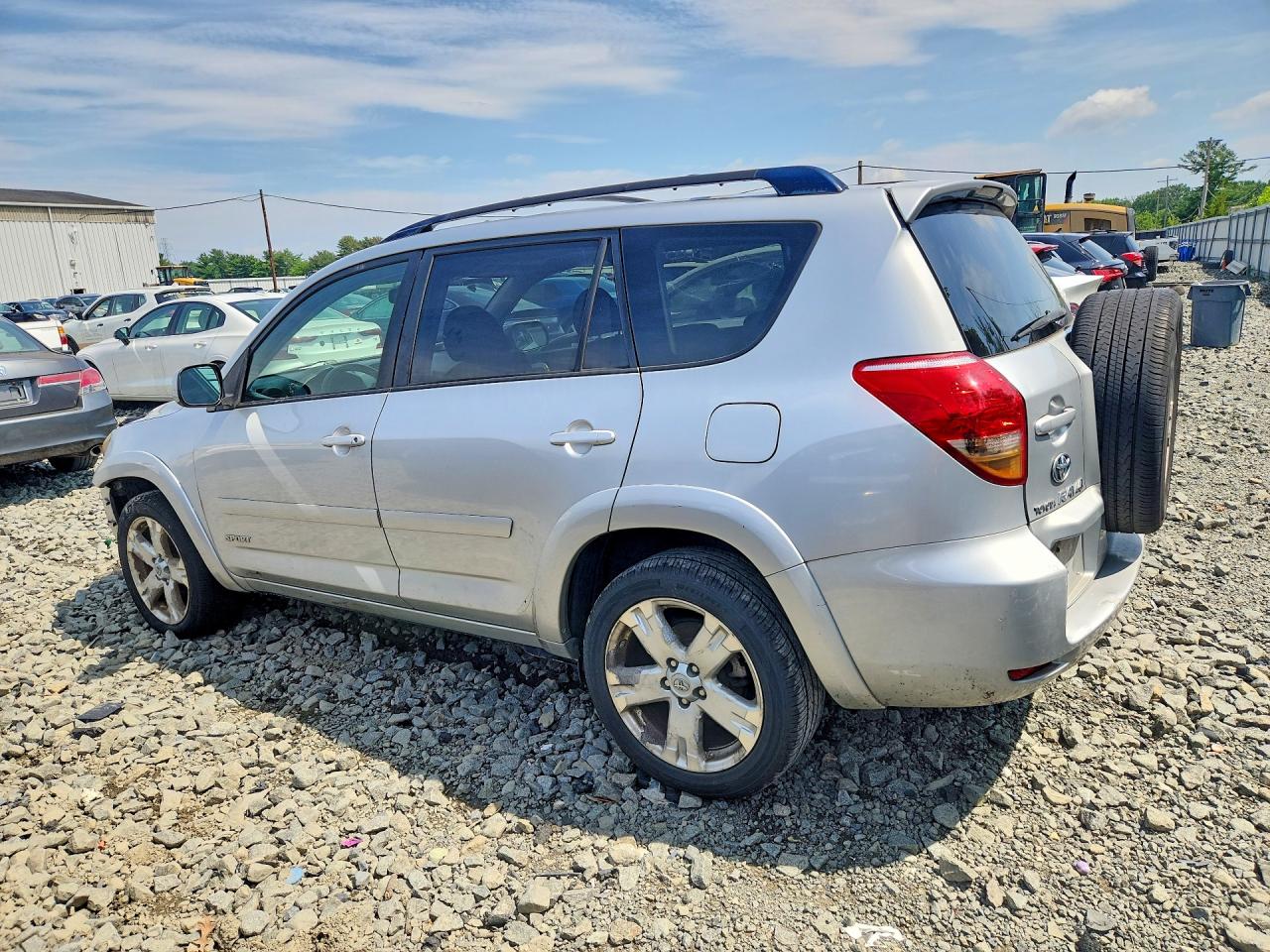 2006 Toyota Rav4 Sport Silver vin: JTMBD32V465014034
