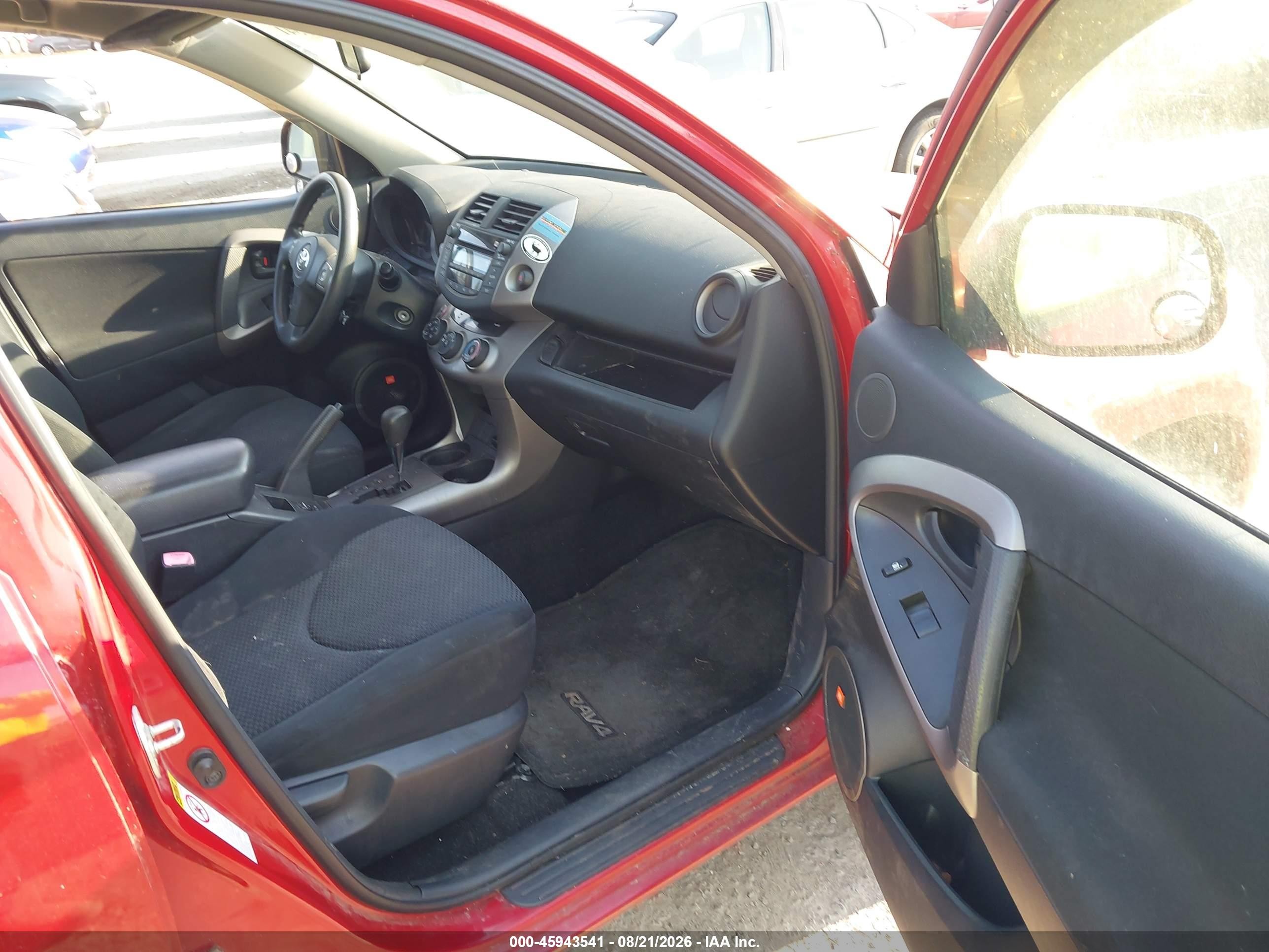 2007 Toyota Rav4 Sport Red vin: JTMBD32V476050558