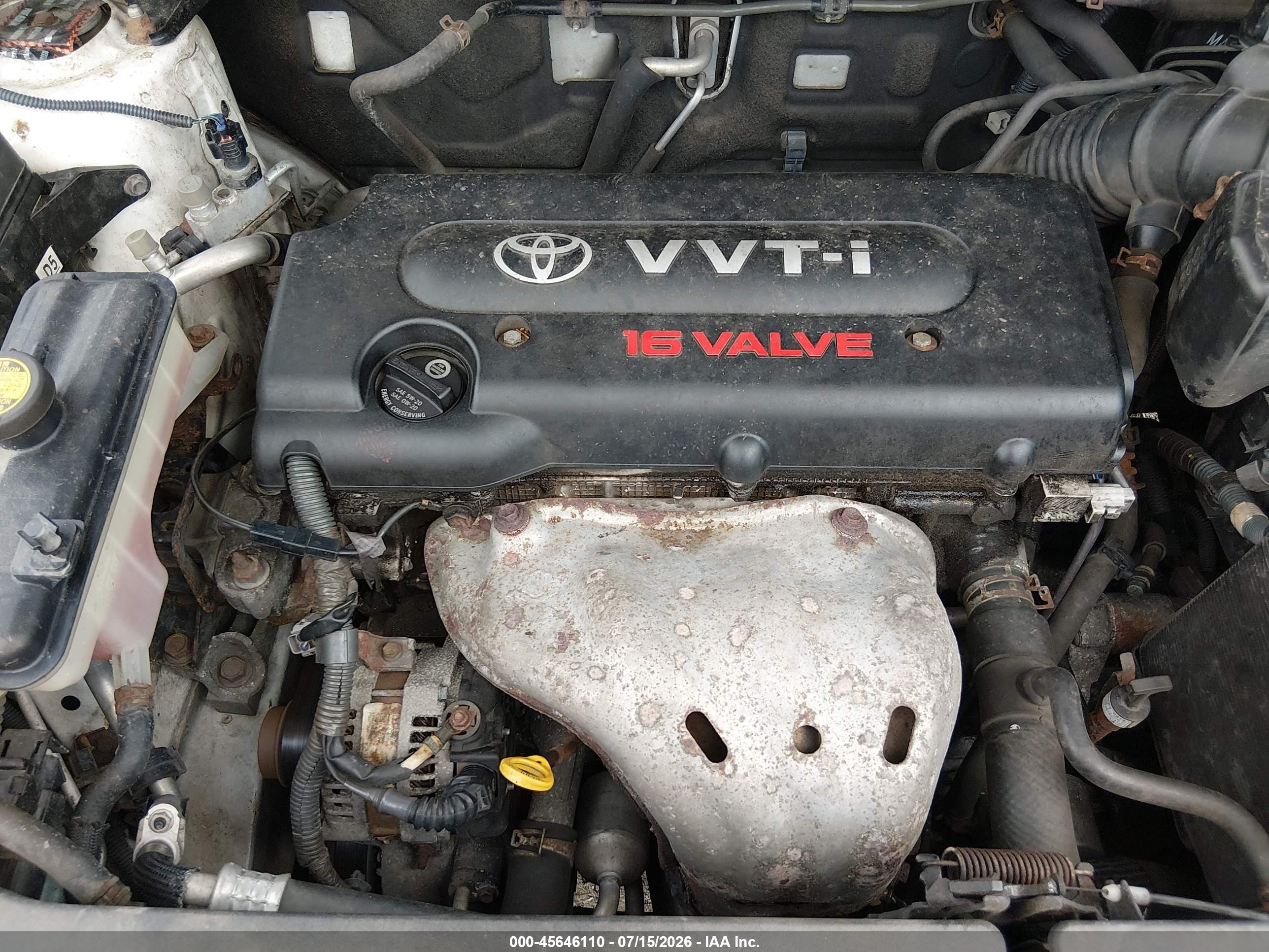 2008 Toyota Rav4 Sport White vin: JTMBD32V485180928