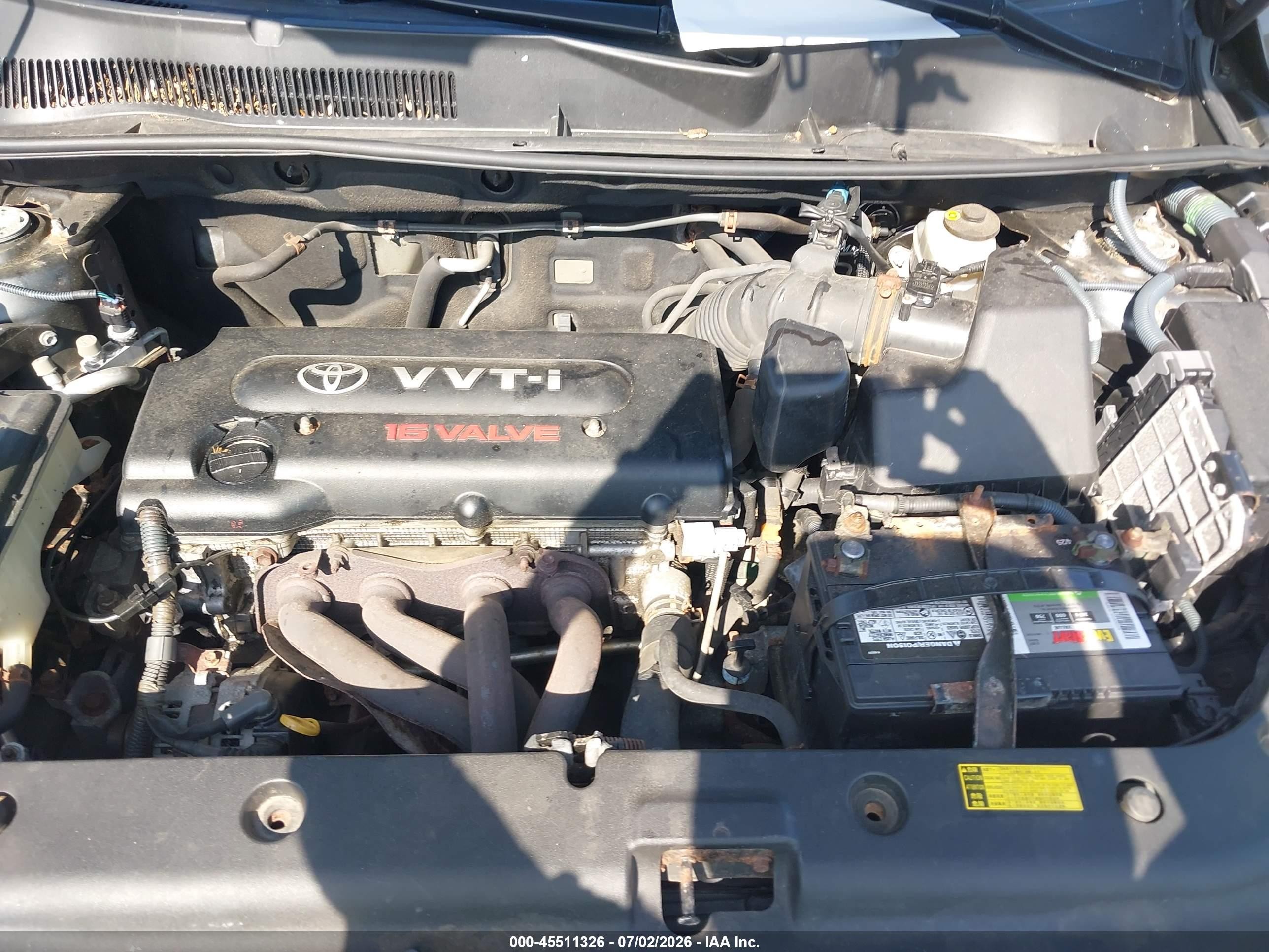 2008 Toyota Rav4 Sport Gray vin: JTMBD32V485187202