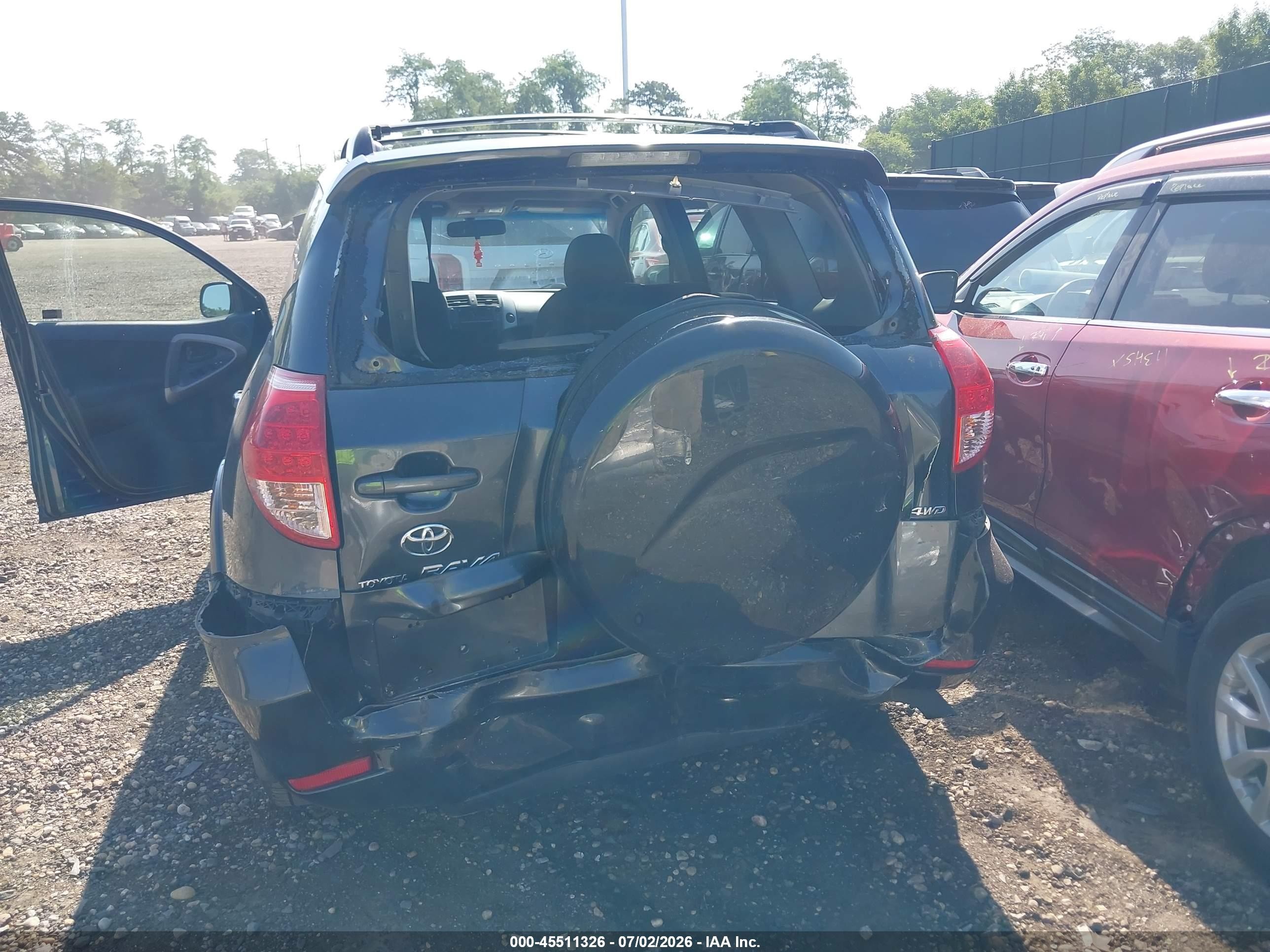 2008 Toyota Rav4 Sport Gray vin: JTMBD32V485187202