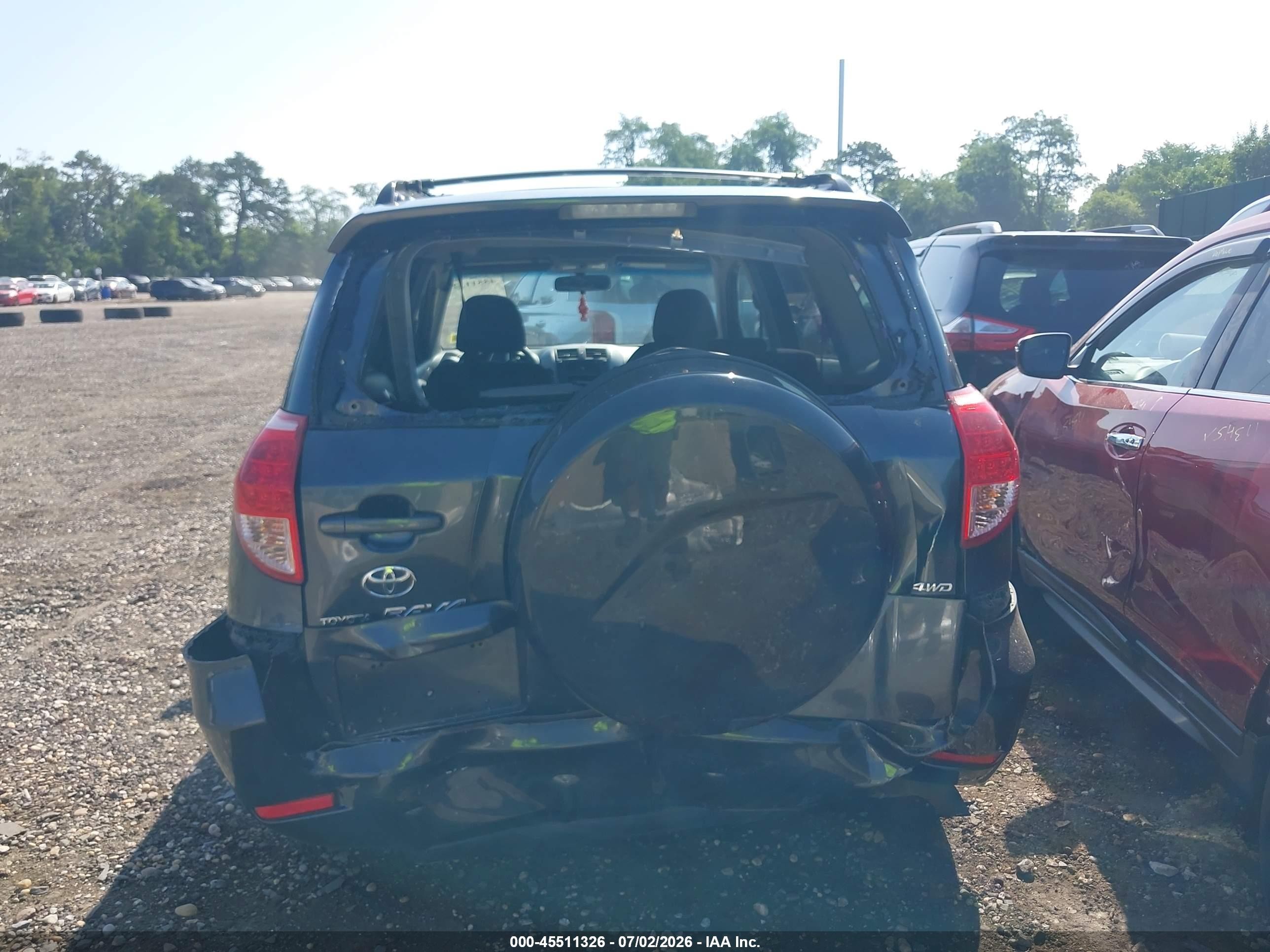 2008 Toyota Rav4 Sport Gray vin: JTMBD32V485187202