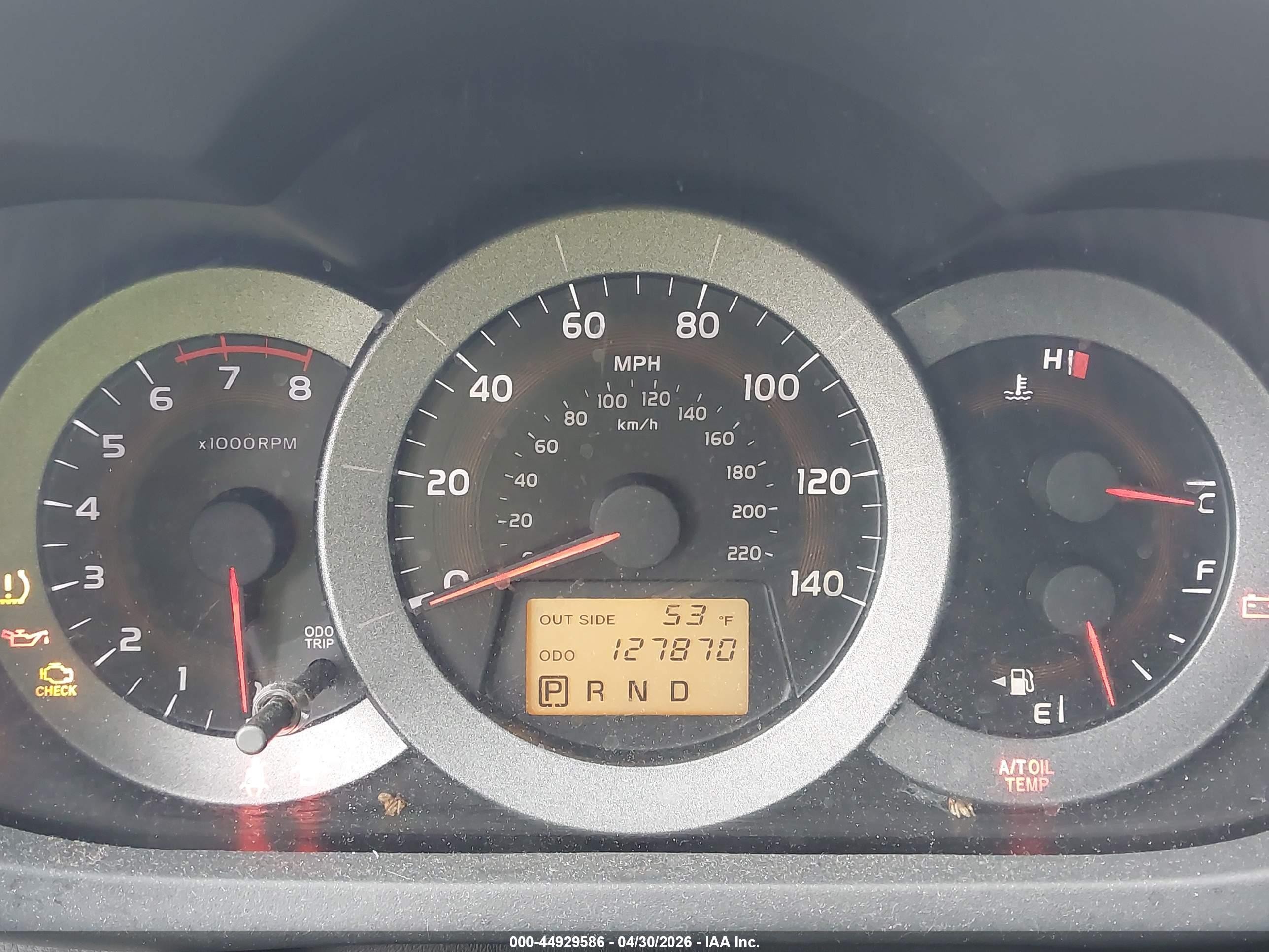 2008 Toyota Rav4 Sport Black vin: JTMBD32V485193047