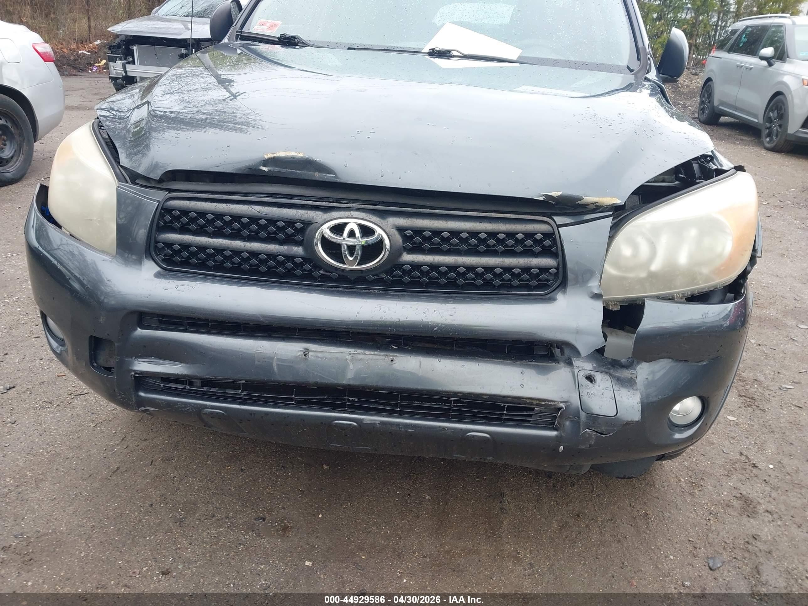 2008 Toyota Rav4 Sport Black vin: JTMBD32V485193047