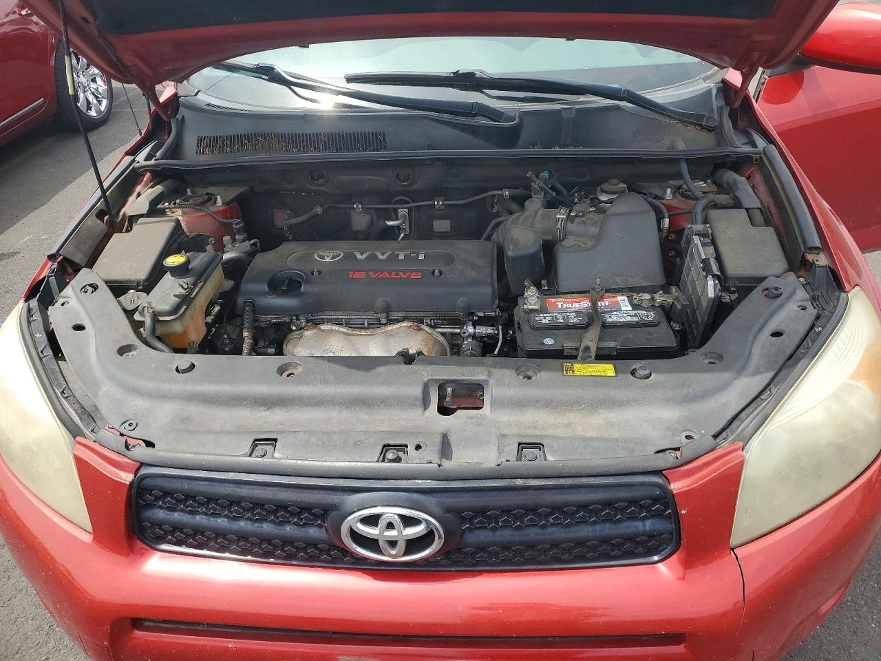 2007 Toyota Rav4 Sport Red vin: JTMBD32V575098494