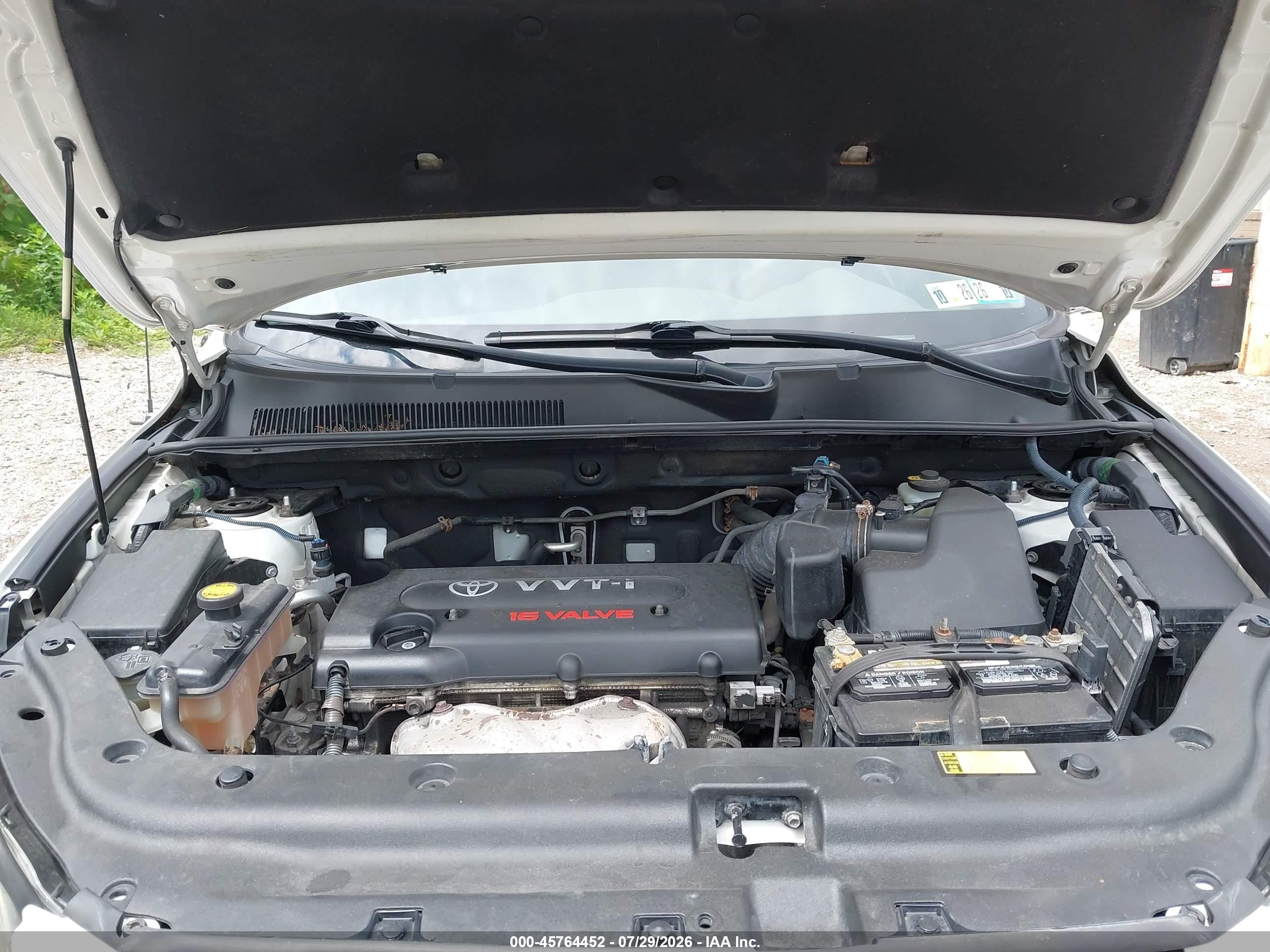 2007 Toyota Rav4 Sport Белый vin: JTMBD32V575100504