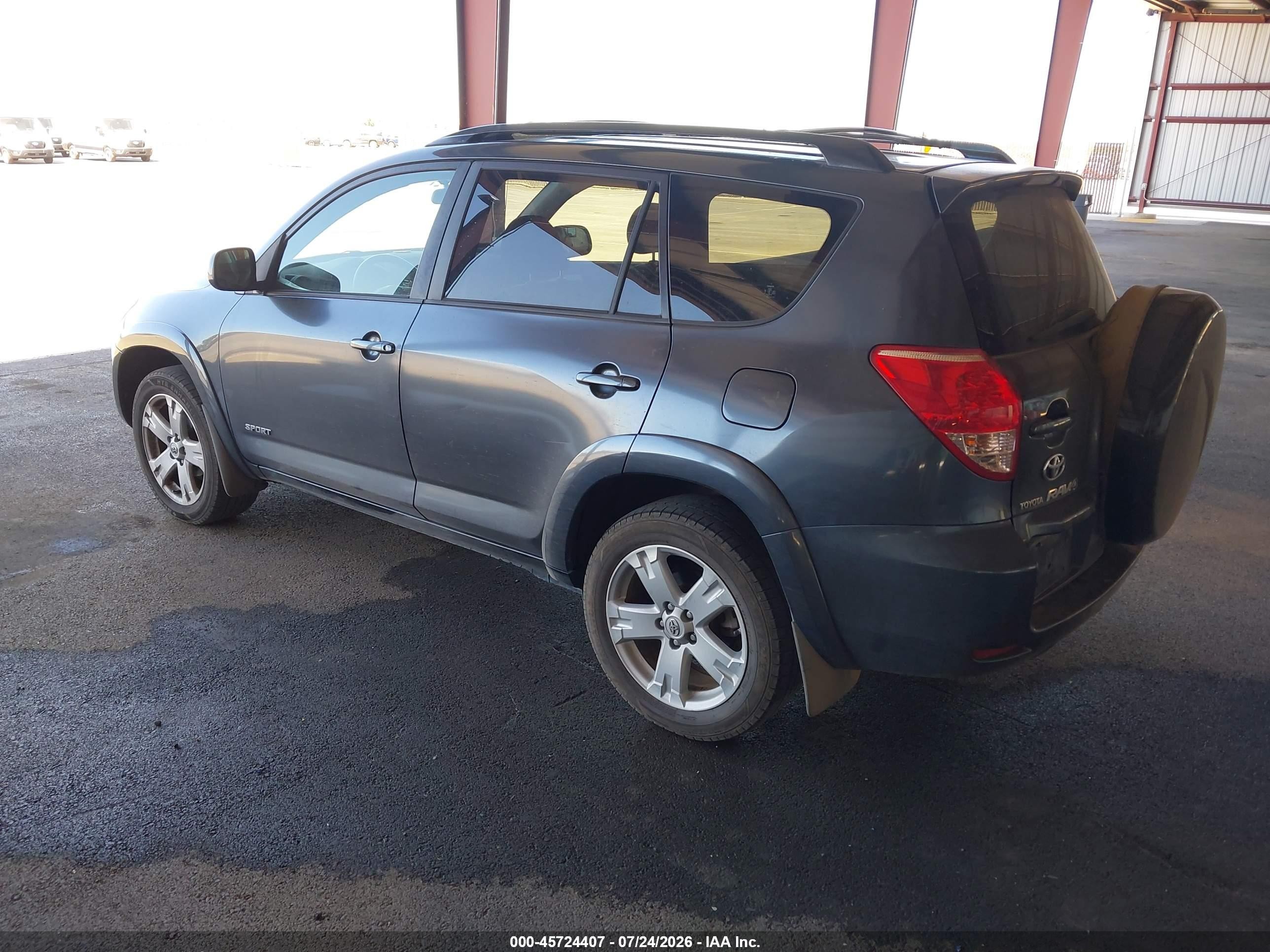 2008 Toyota Rav4 Sport Серый vin: JTMBD32V586068570