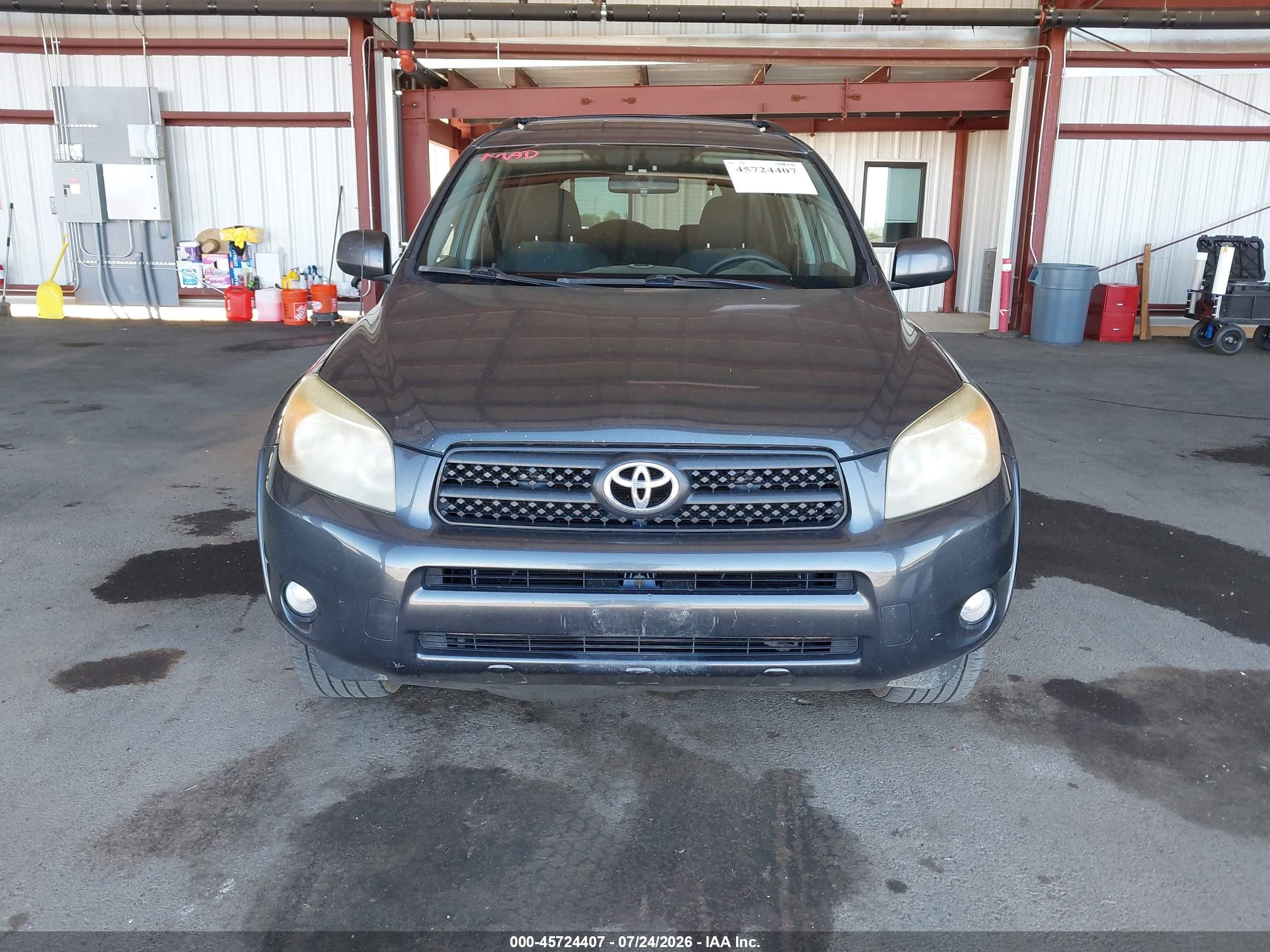 2008 Toyota Rav4 Sport Серый vin: JTMBD32V586068570