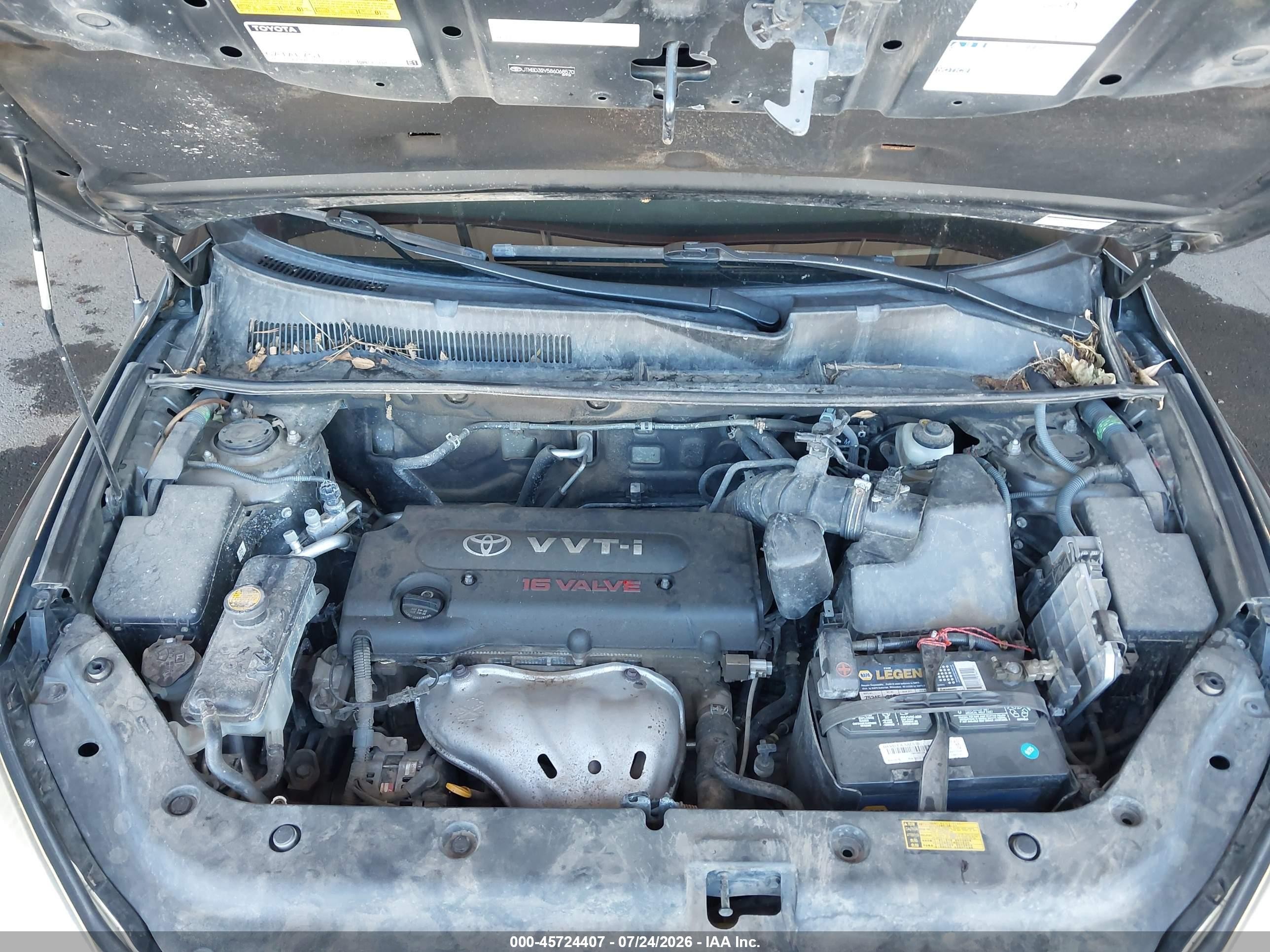 2008 Toyota Rav4 Sport Серый vin: JTMBD32V586068570