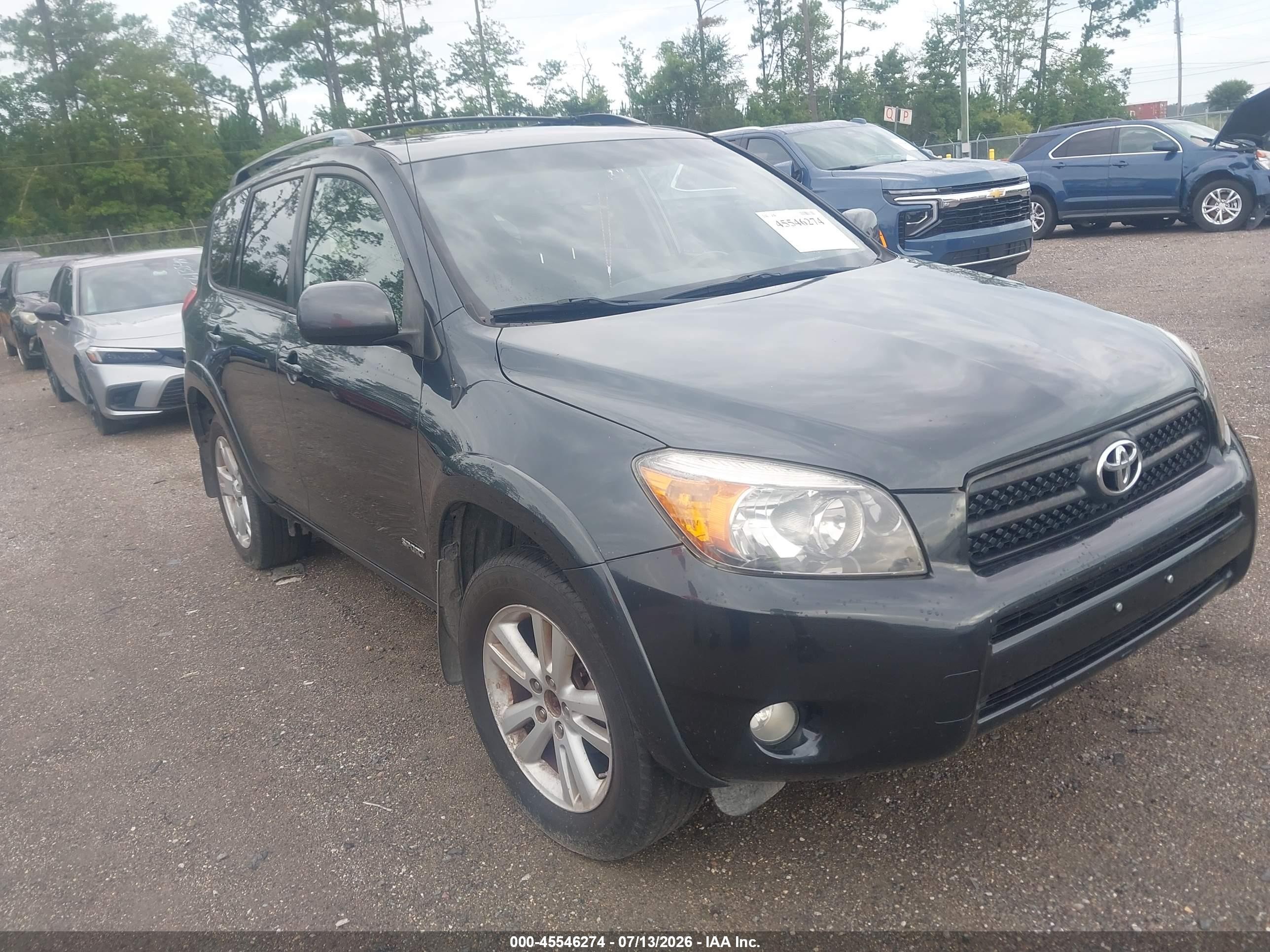 2006 Toyota Rav4 Sport Gray vin: JTMBD32V665025598