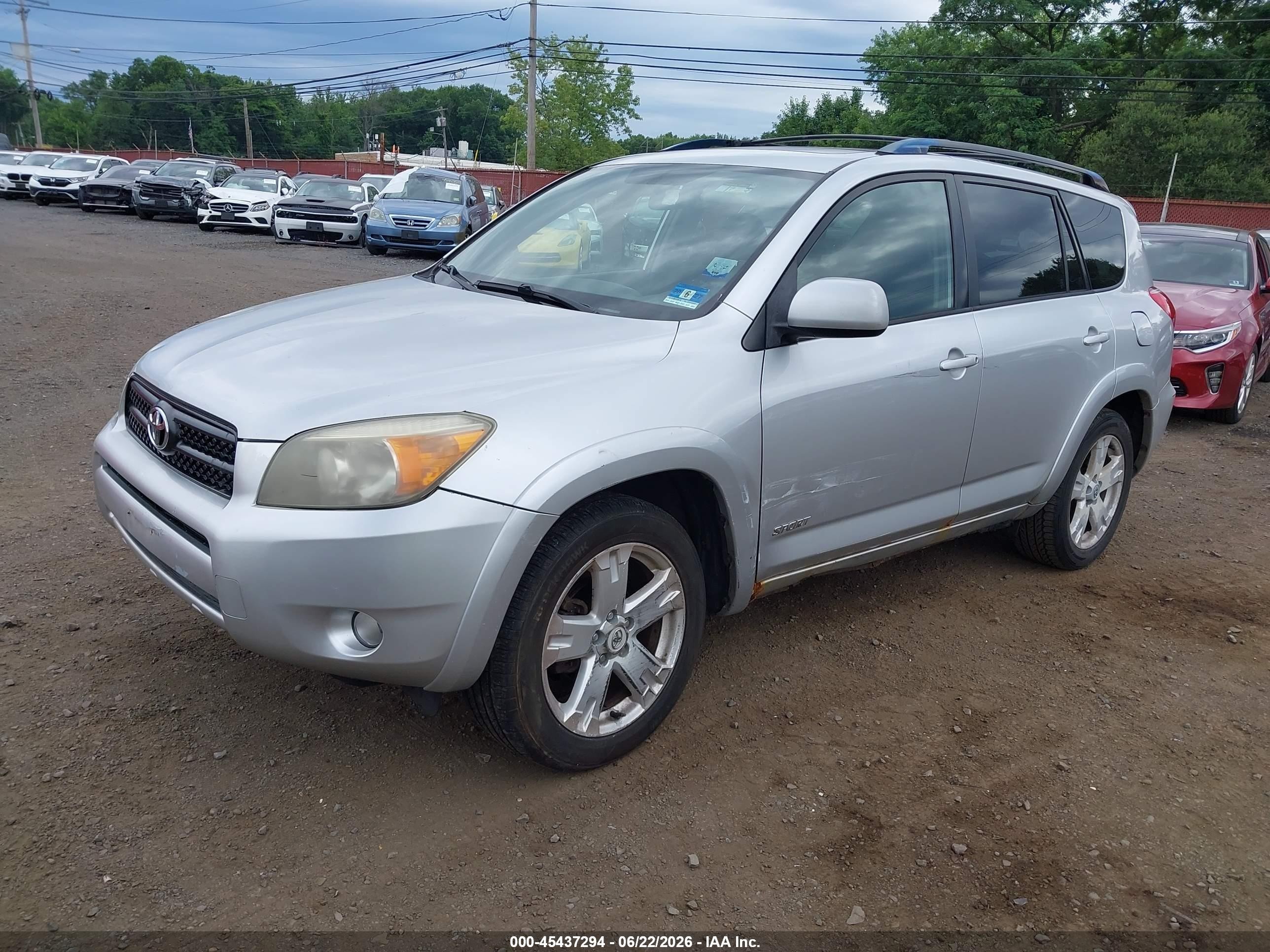 2006 Toyota Rav4 Sport Silver vin: JTMBD32V666011582