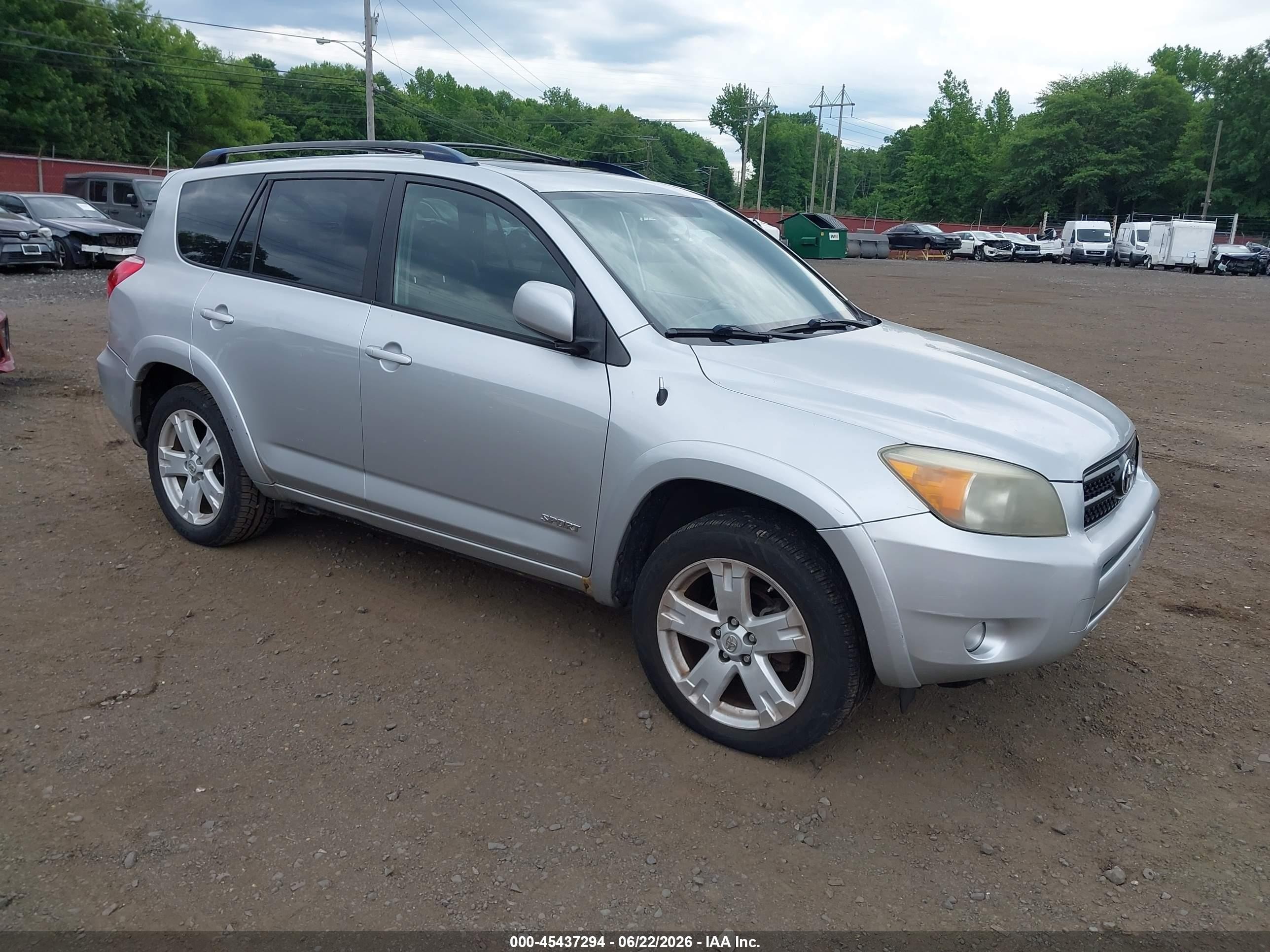 2006 Toyota Rav4 Sport Silver vin: JTMBD32V666011582