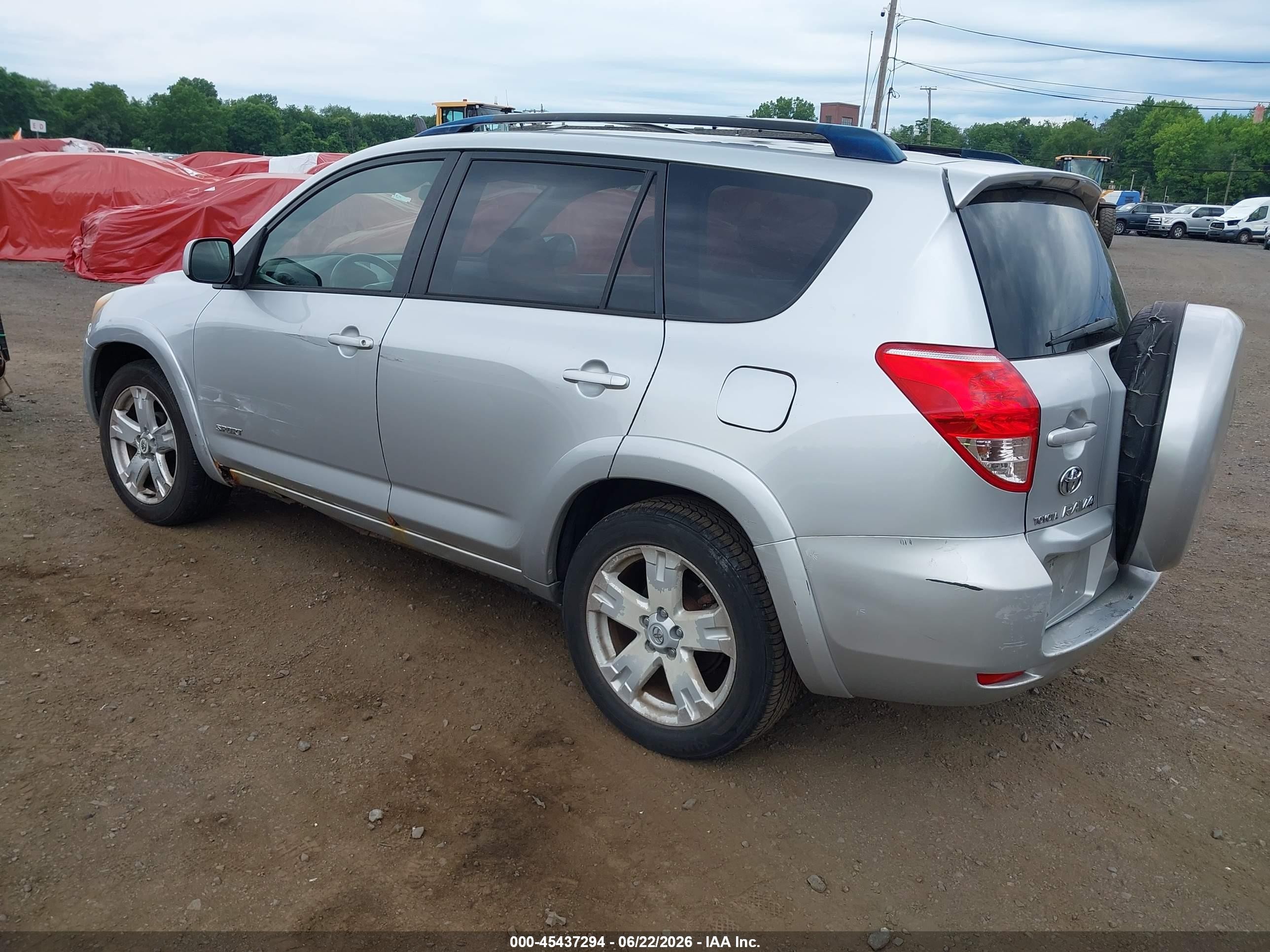2006 Toyota Rav4 Sport Silver vin: JTMBD32V666011582