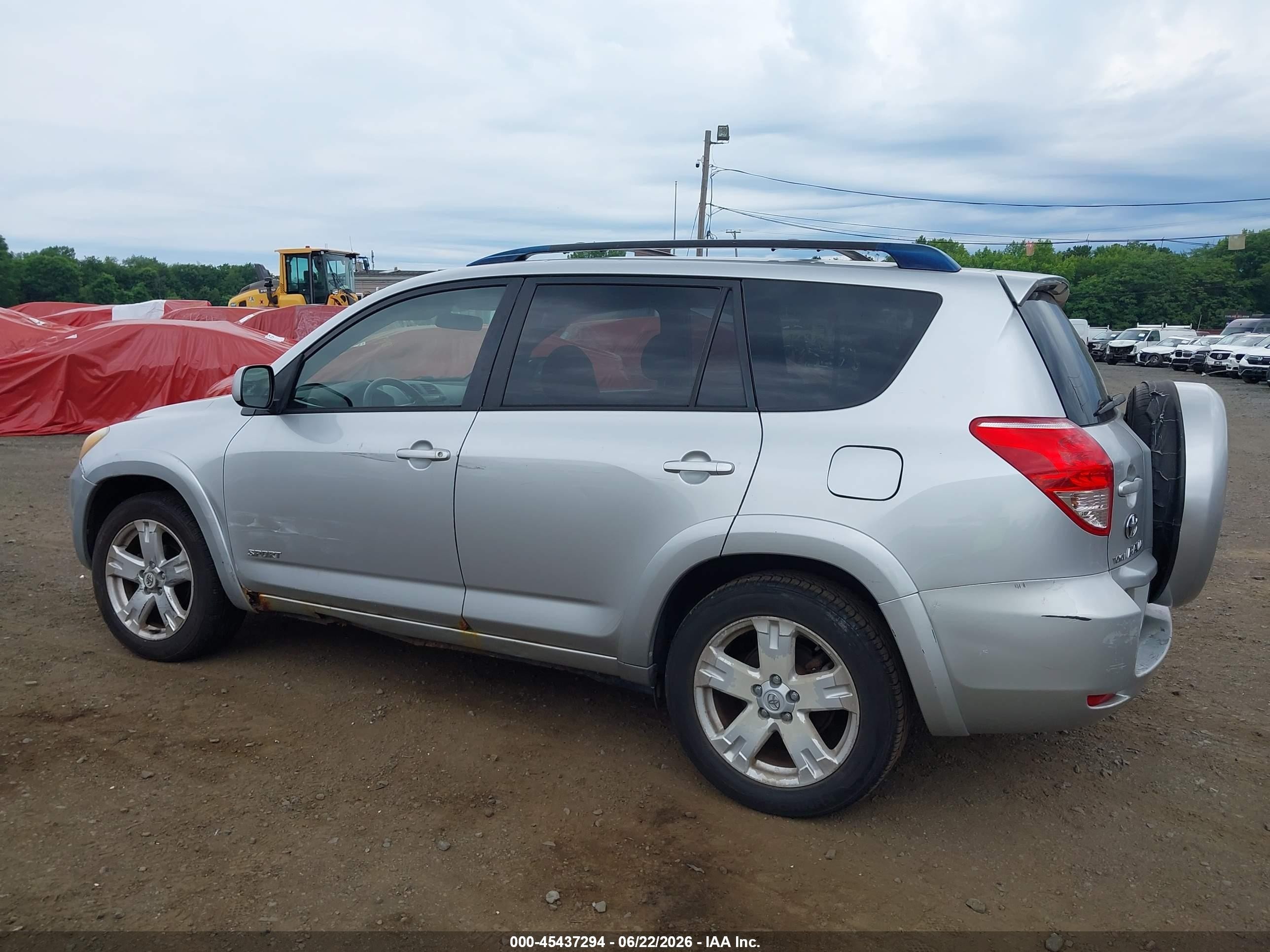2006 Toyota Rav4 Sport Silver vin: JTMBD32V666011582