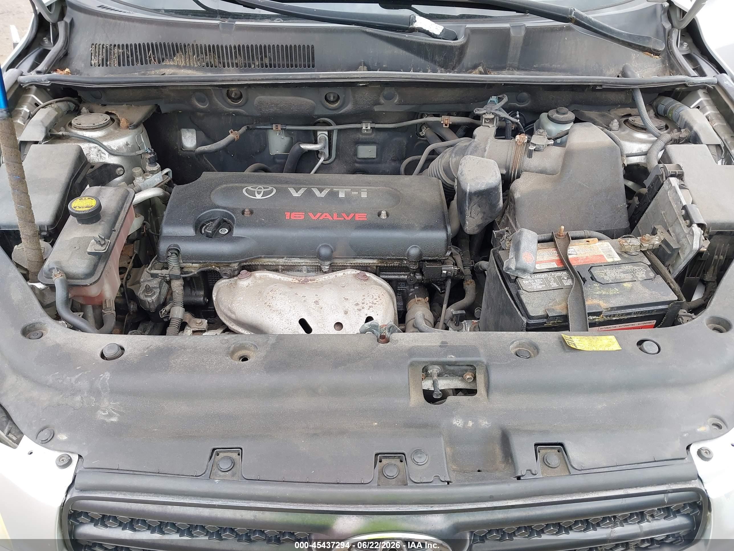 2006 Toyota Rav4 Sport Silver vin: JTMBD32V666011582