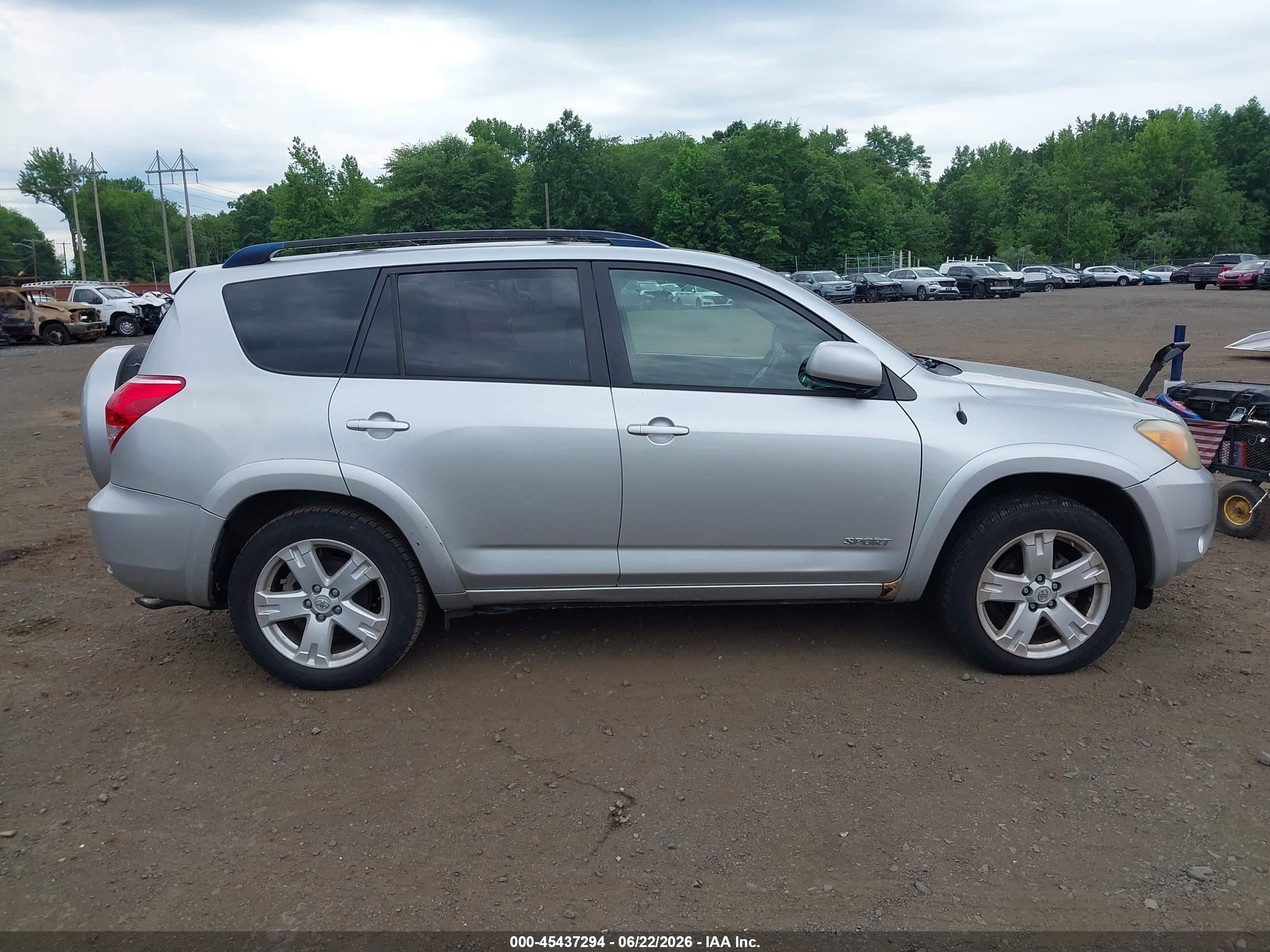 2006 Toyota Rav4 Sport Silver vin: JTMBD32V666011582