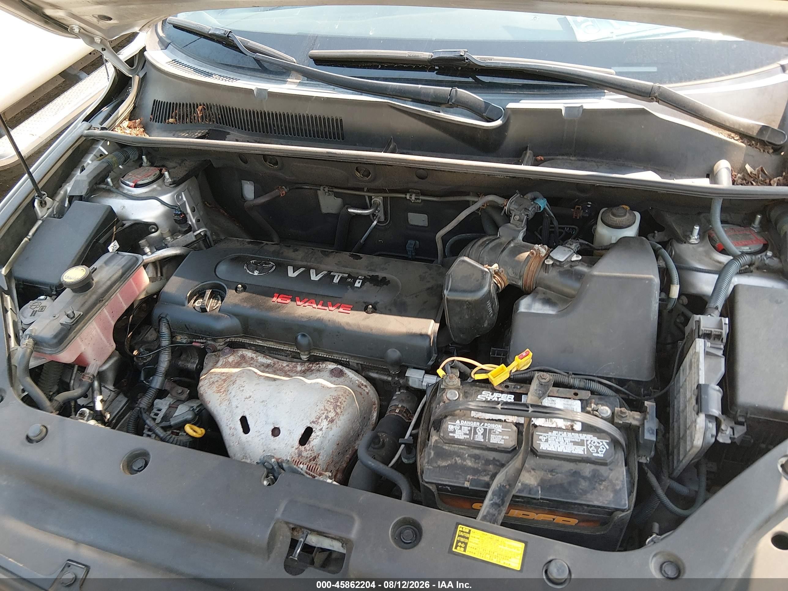 2007 Toyota Rav4 Sport Серебряный vin: JTMBD32V675063821